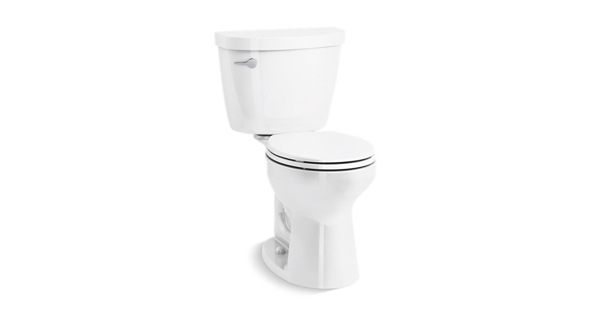 Cimarron Round Front Chair Height, Kohler Comfort Height Toilet Round Bowl