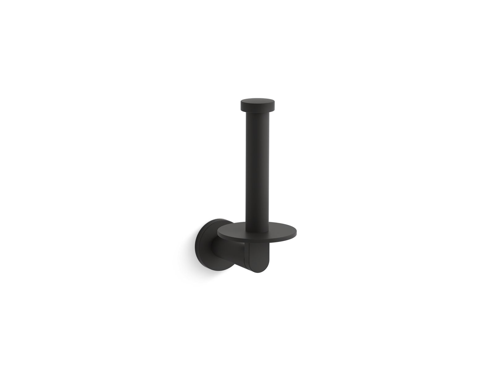 Composed Vertical toilet paper holder