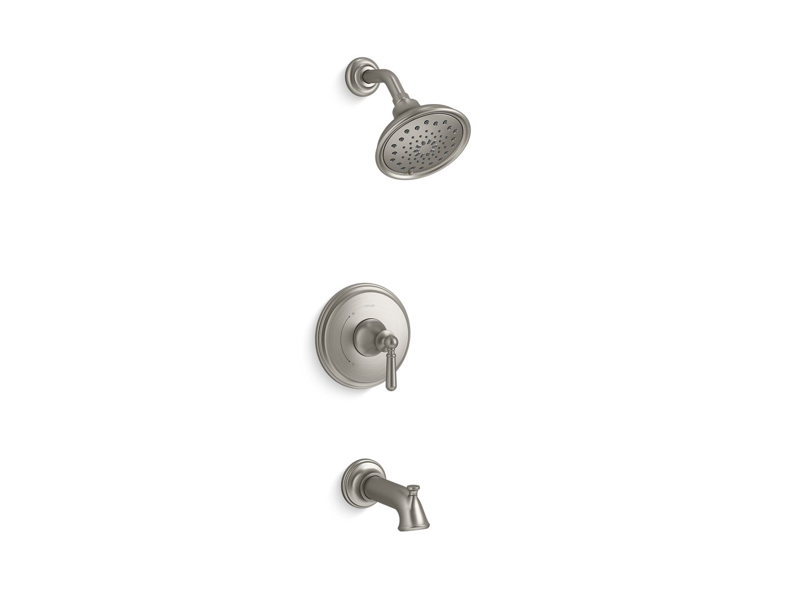 Capilano Rite-Temp Bath and Shower faucet Set | K-R26930-4G | KOHLER