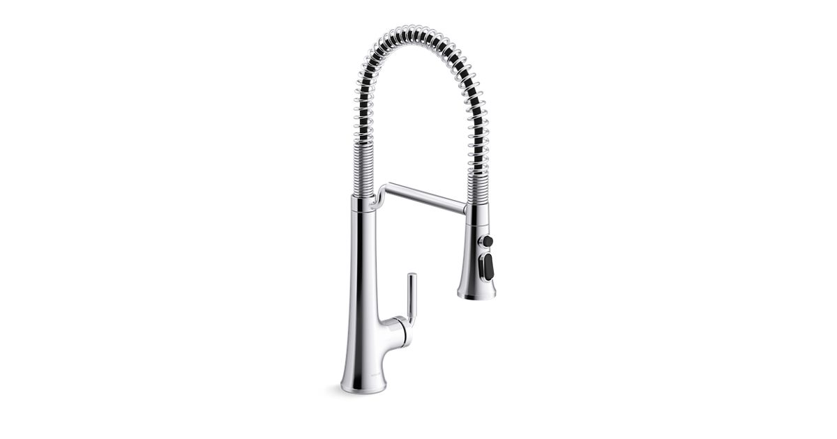 Tone PullDown SemiProfessional Kitchen Sink Faucet K23765 KOHLER