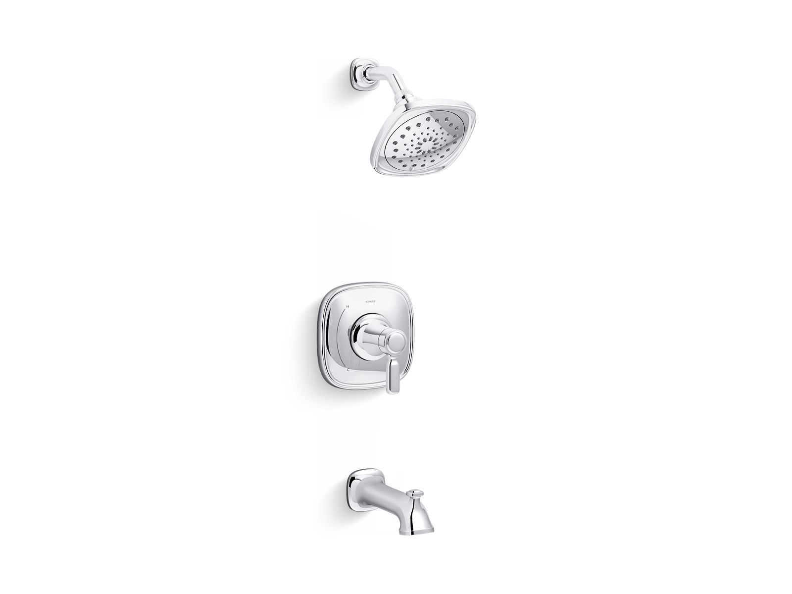 Kohler Co., Bath & Shower Faucet Trim, Ealing is rooted in heritage of craftsmanship we love to use. Soft bends please the