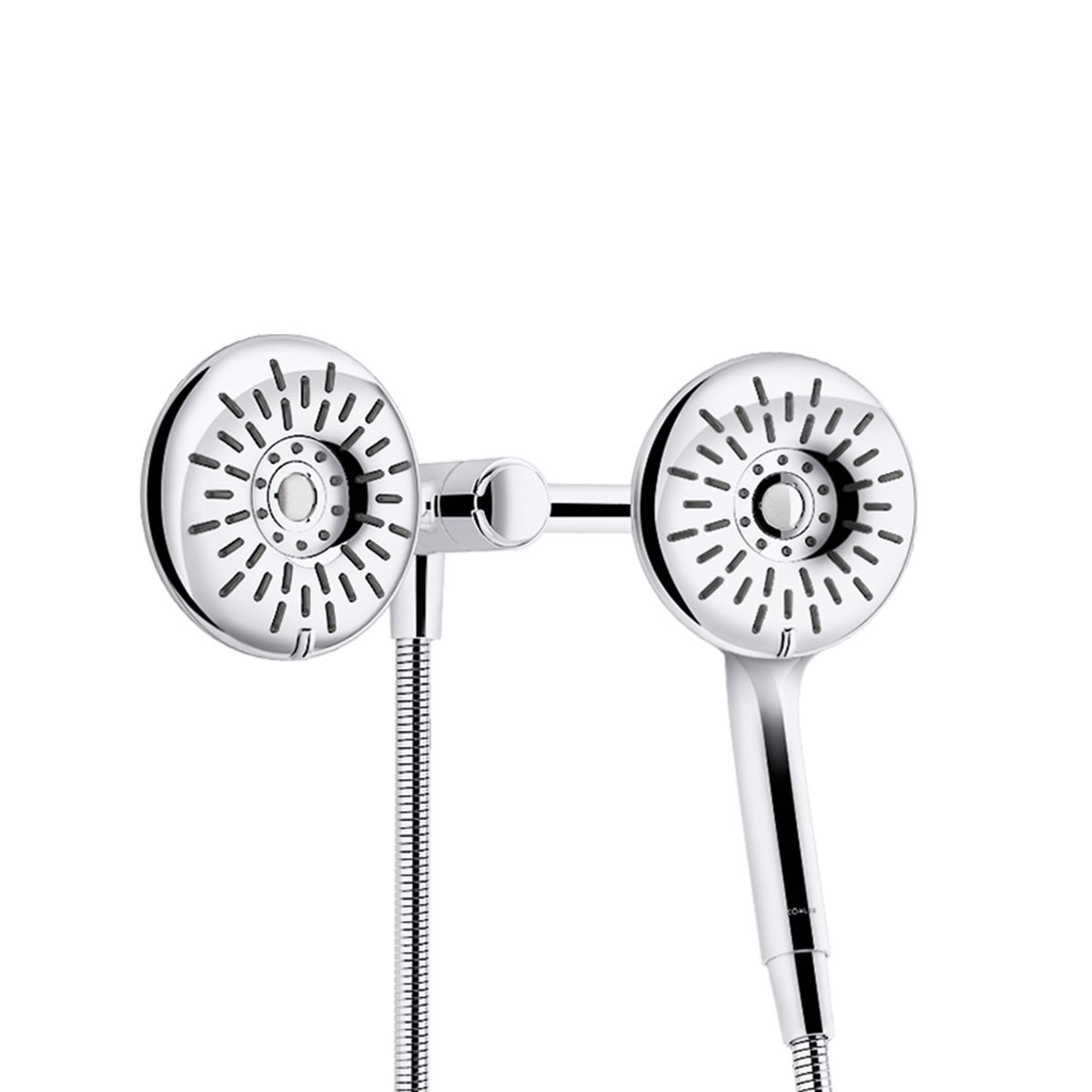 Kohler Co., Showerheads, Turn your shower into the ultimate spa-like experience with the innovative Freespin Bellerose 2-in-1