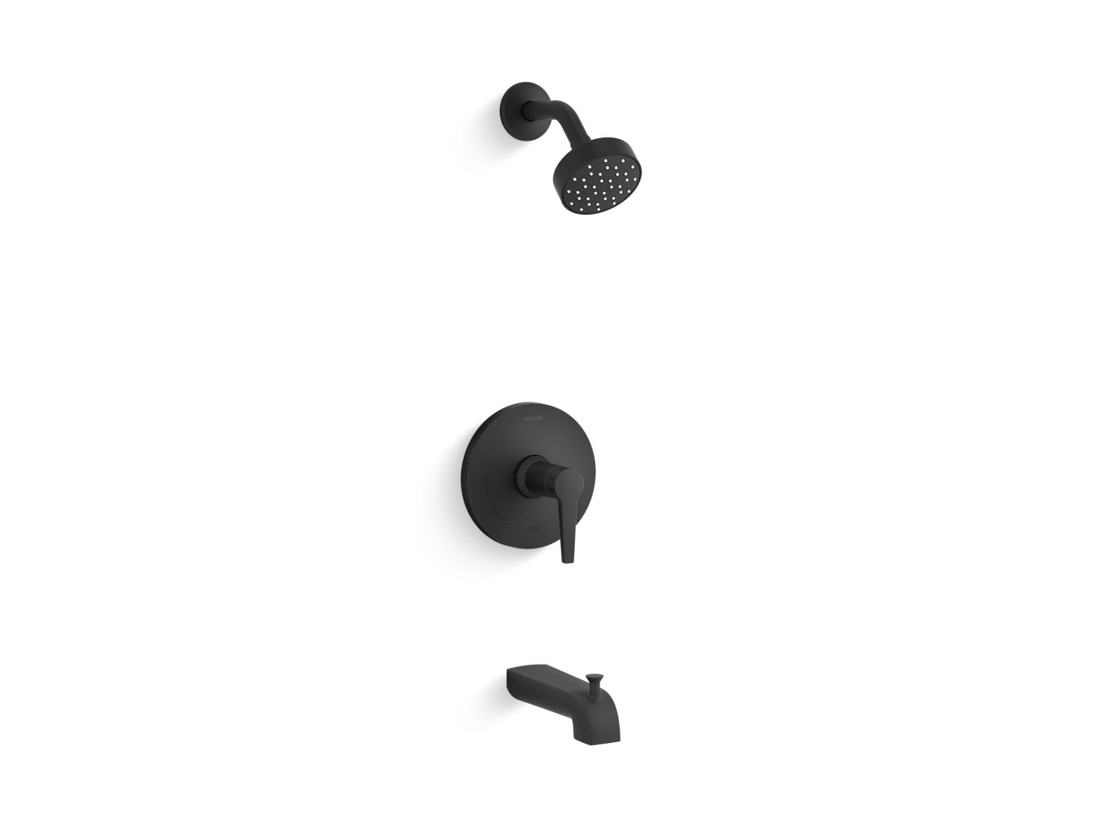 Pitch Rite-Temp bath and shower trim kit, 2.5 gpm