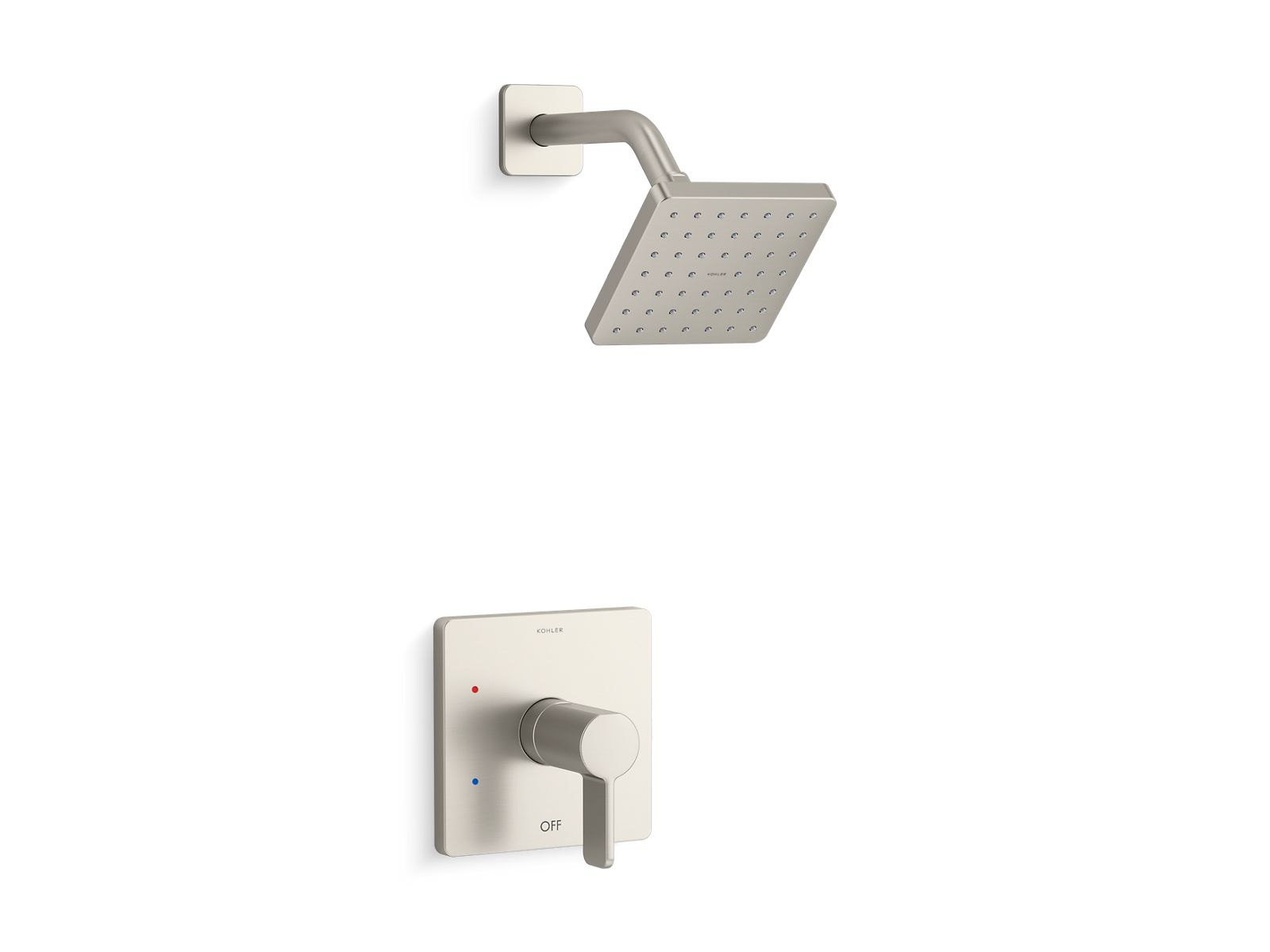 Parallel Rite-Temp shower trim kit, 2.5 gpm