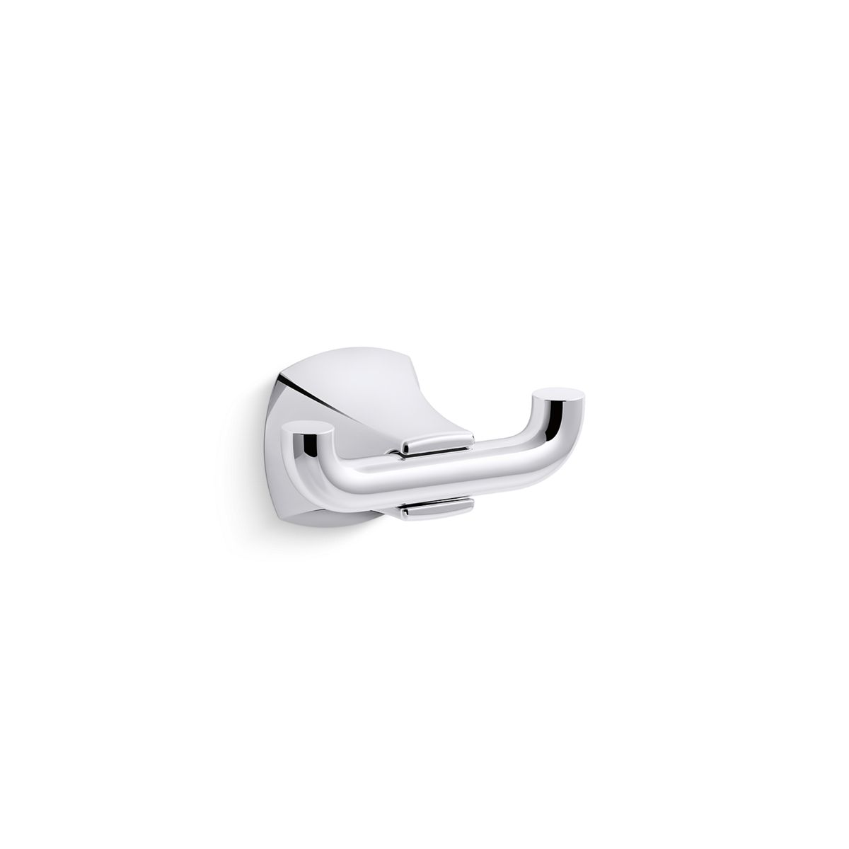 Kohler K-16256-CP Polished Chrome Margaux Double Robe Hook