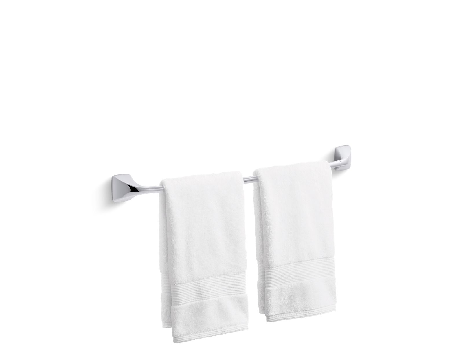 3/4 view of product with towel