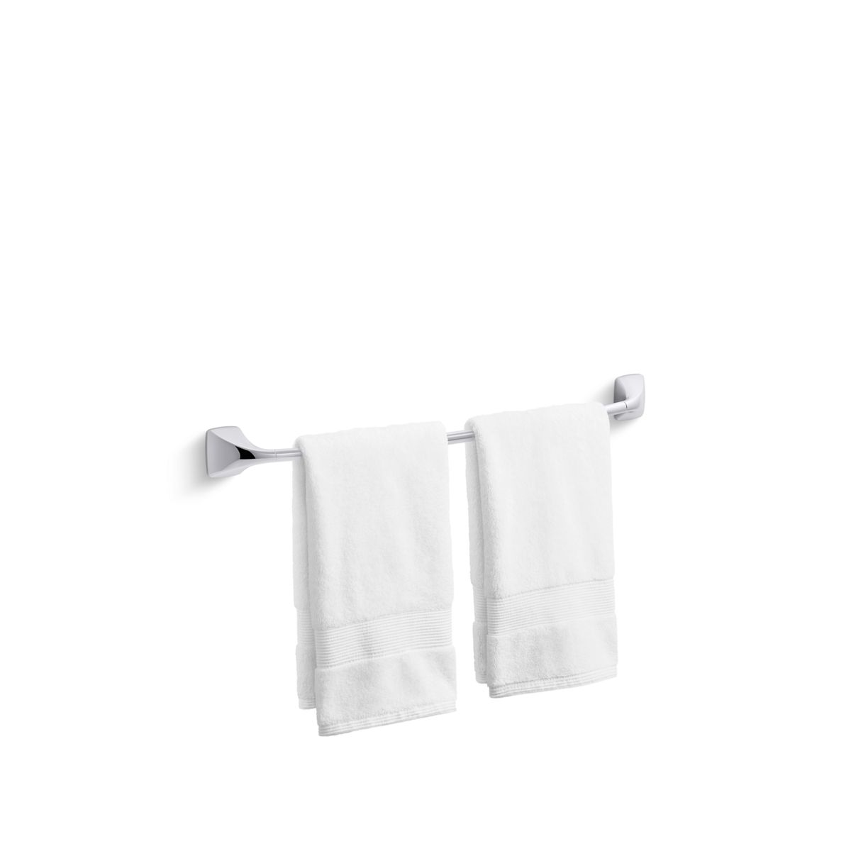 3/4 view of product with towel