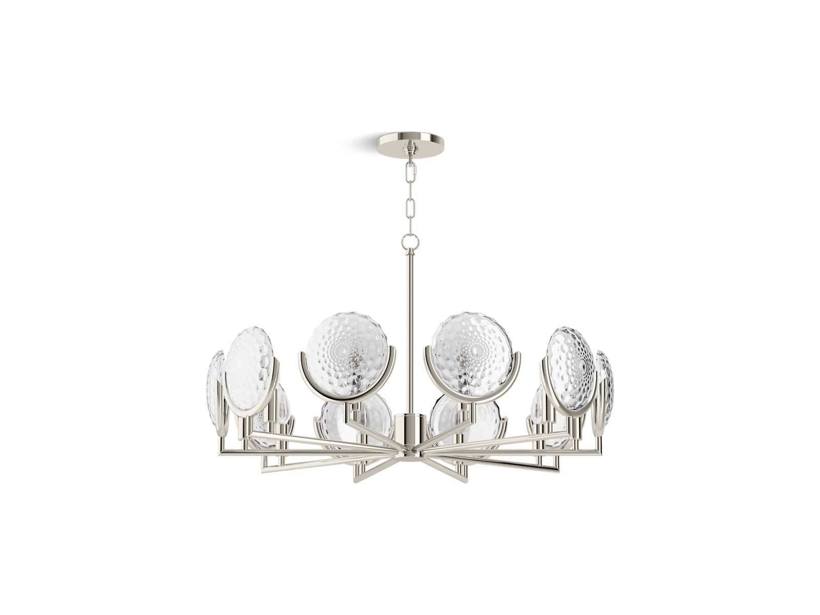 energy Koharaーマン Arendela Ten-Light Chandelier | K-29380-CH10B | KOHLER