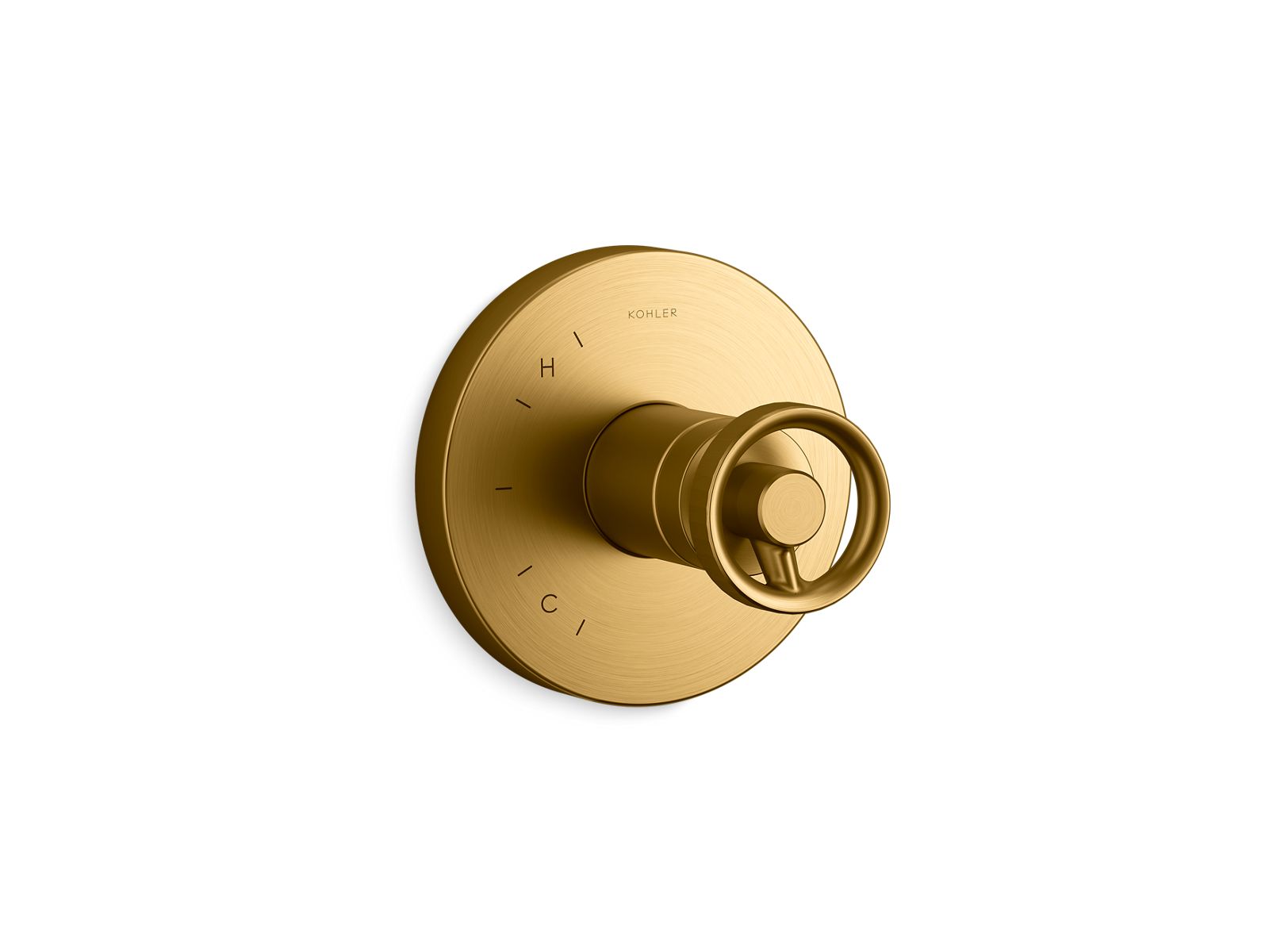Components Rite-Temp valve trim with Industrial handle