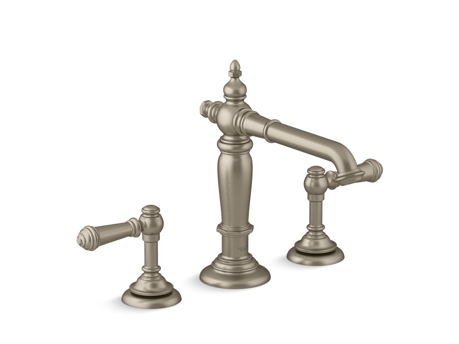 Artifacts™ Widespread lavatory faucet | 76033T-4 | KOHLER