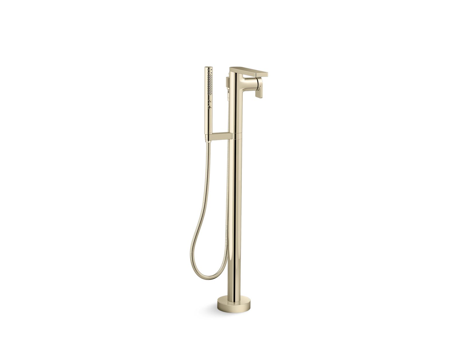 Composed™ Floor-mount bath filler trim with handshower | 73087T-B4 | KOHLER