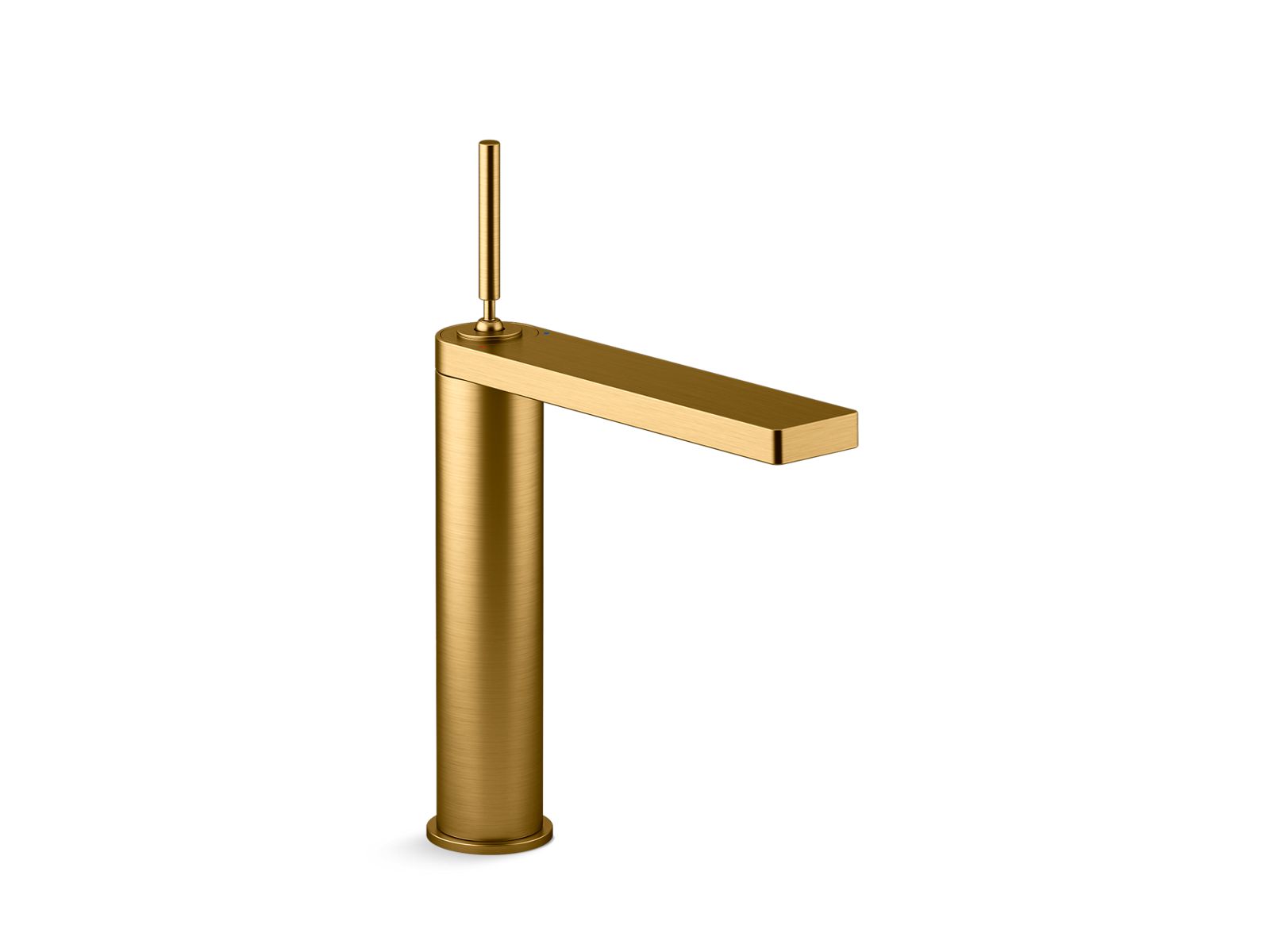 カナ Composed™ Tall single-handle bathroom sink faucet with Joystick