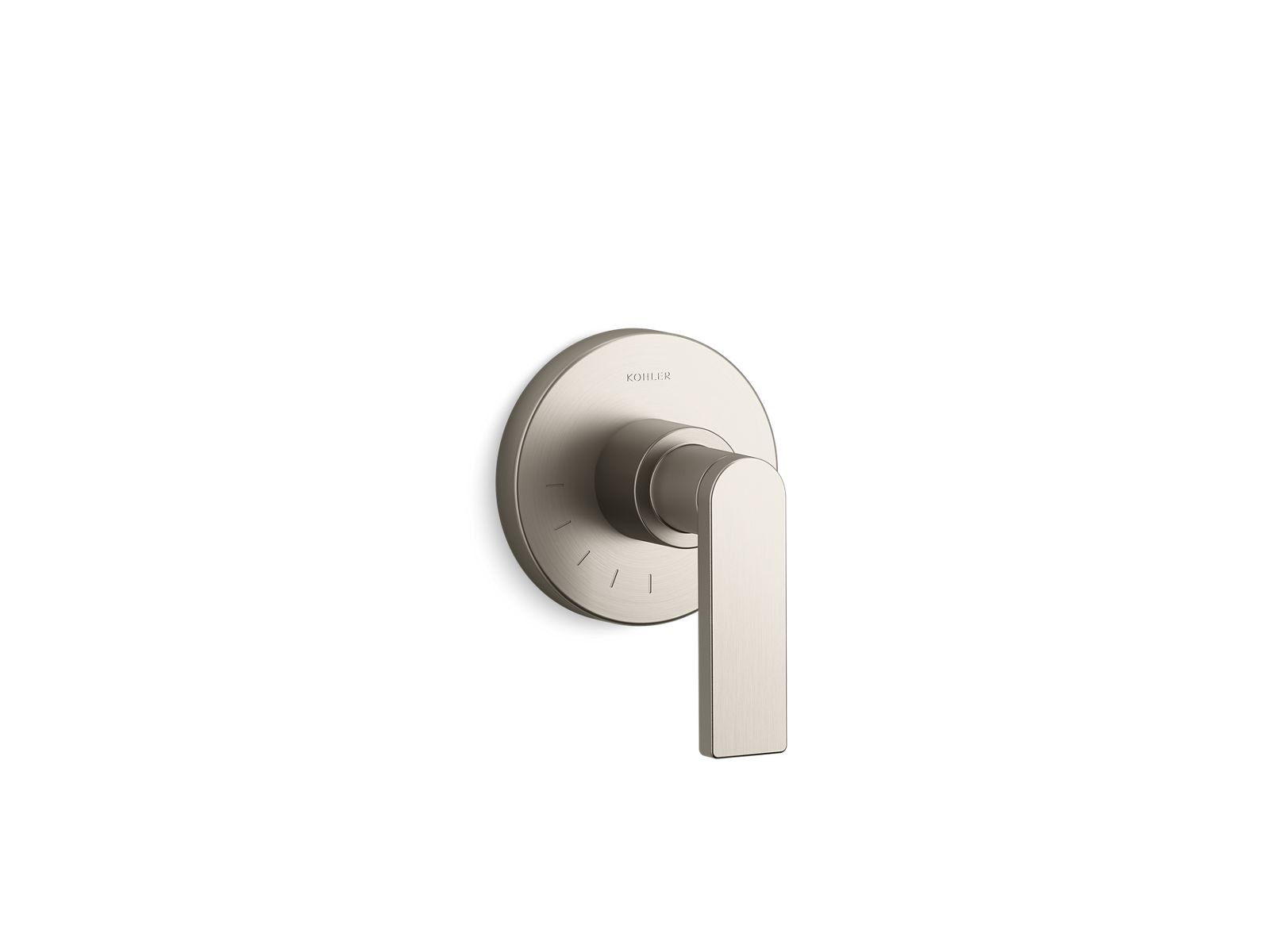 Composed MasterShower volume control valve trim with lever handle