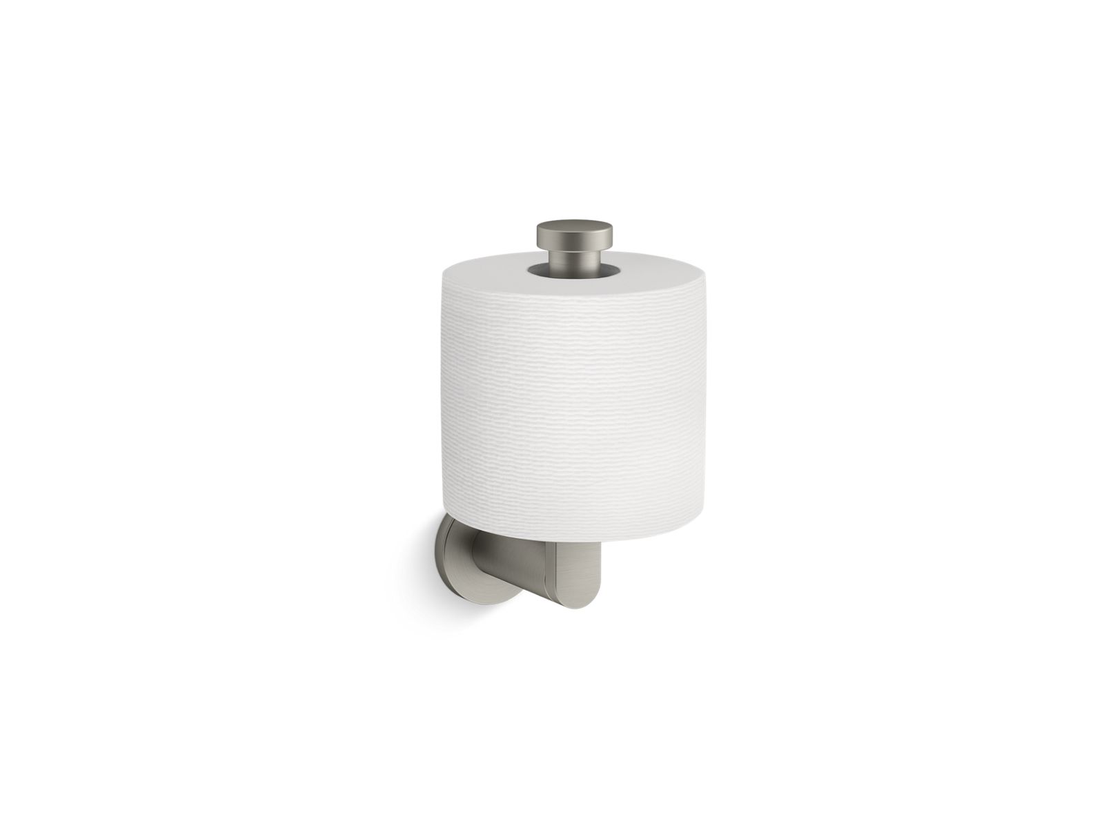 Composed Vertical toilet paper holder