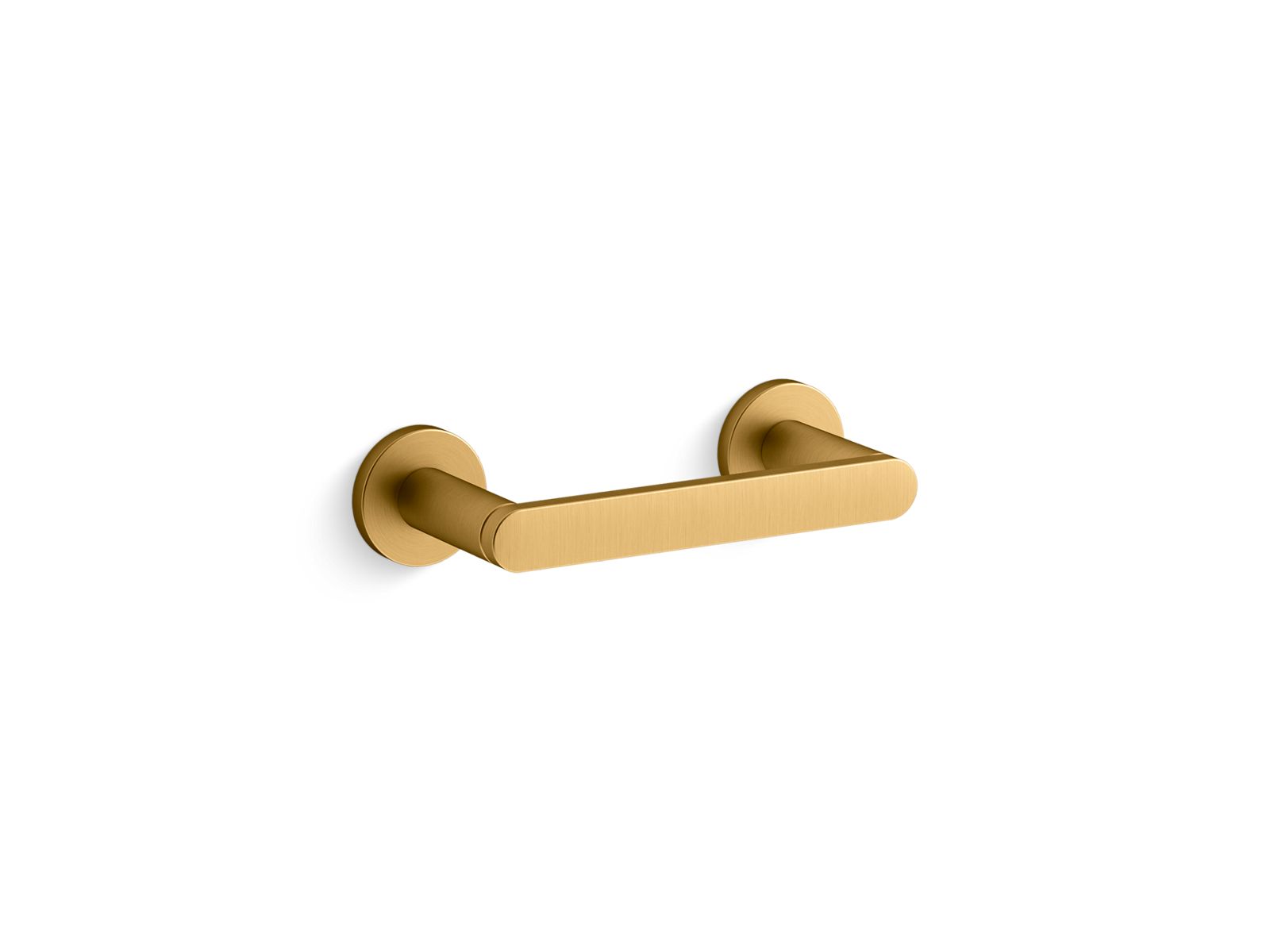 Composed Pivoting toilet paper holder