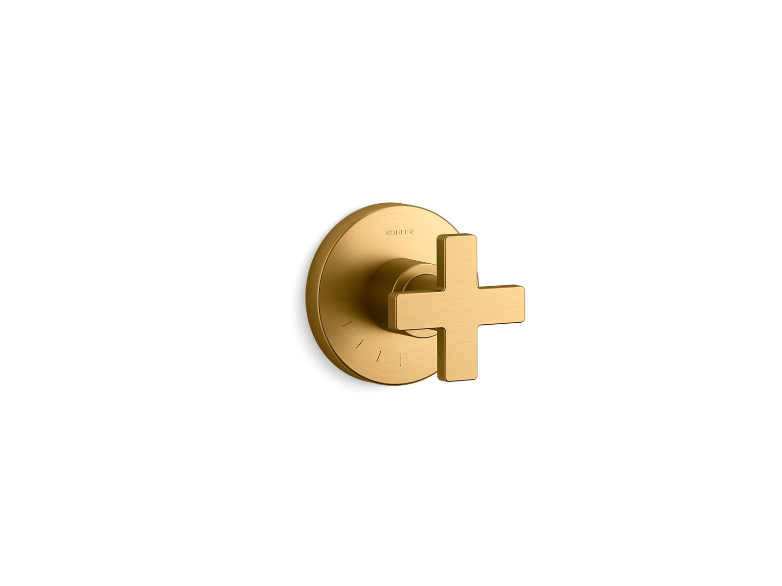 Composed MasterShower volume control valve trim with cross handle