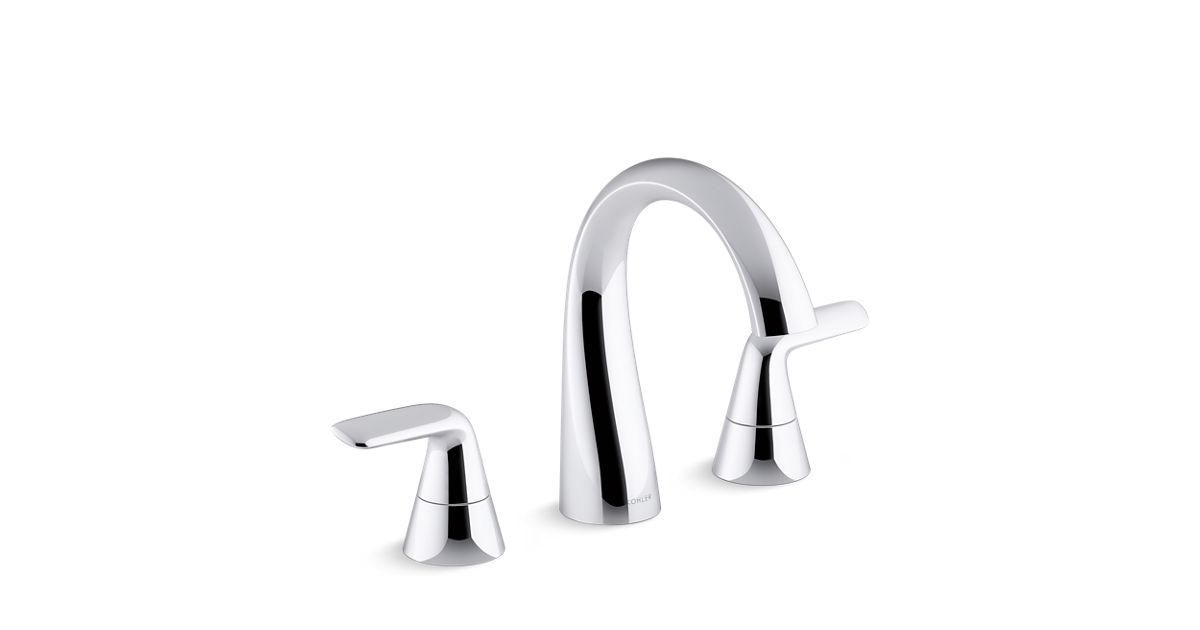 Avail Widespread Bathroom Sink Faucet, Are Chrome Bathroom Fixtures Outdated In Taiwan