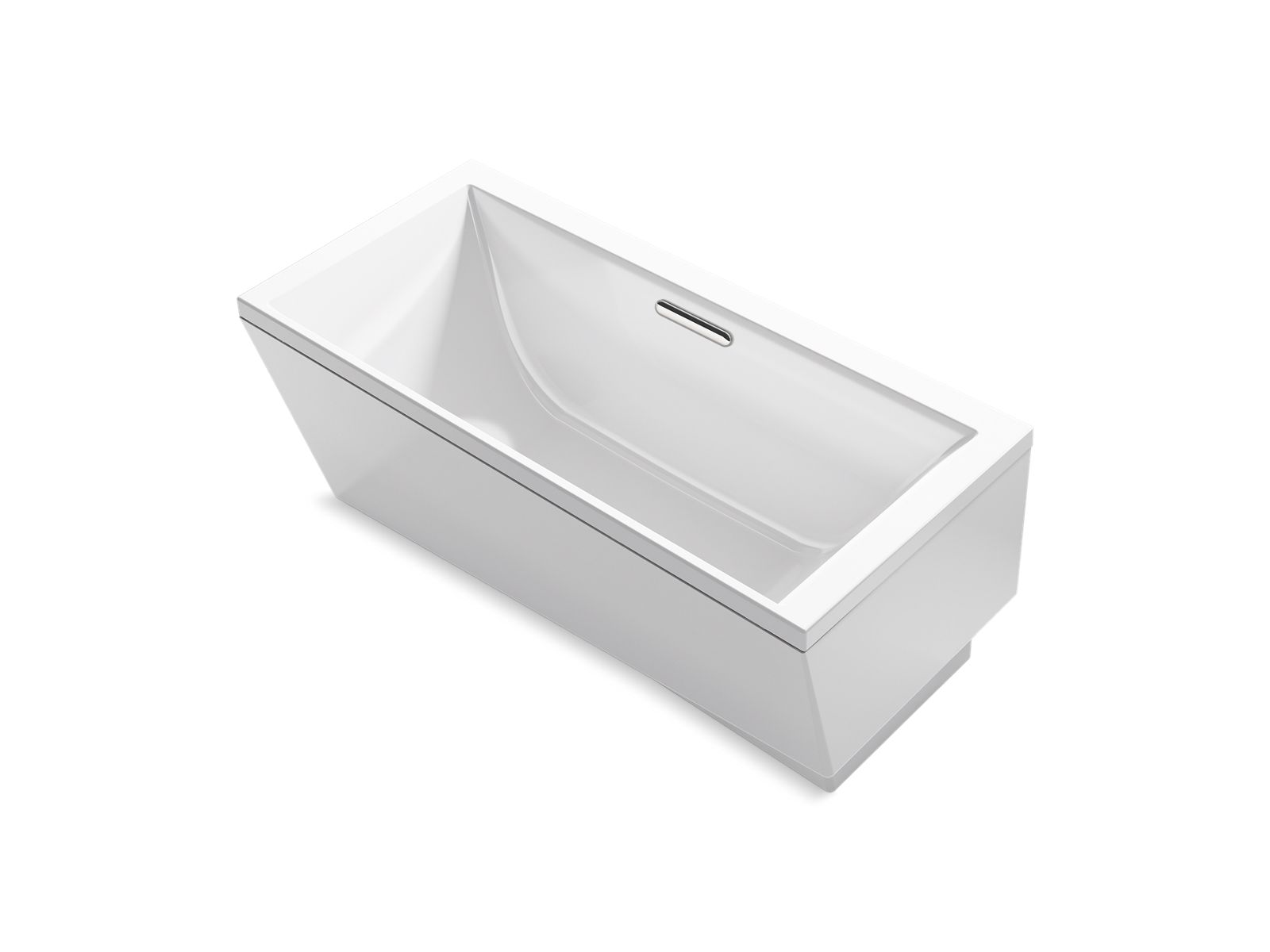 buy-evok-1-6m-rectangular-freestanding-acrylic-bath-k-18343t-0-online
