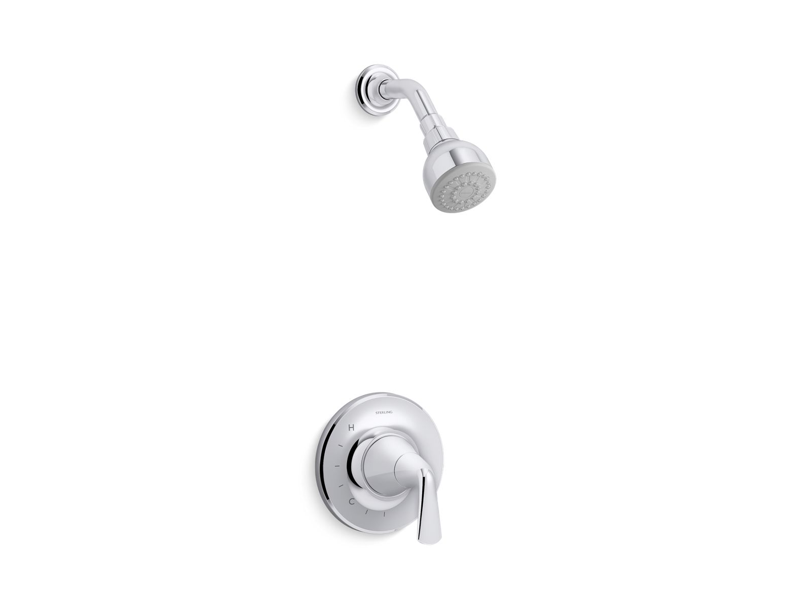 TS27372-4G-CP | Medley™ Rite-Temp® shower faucet trim set, 1.75