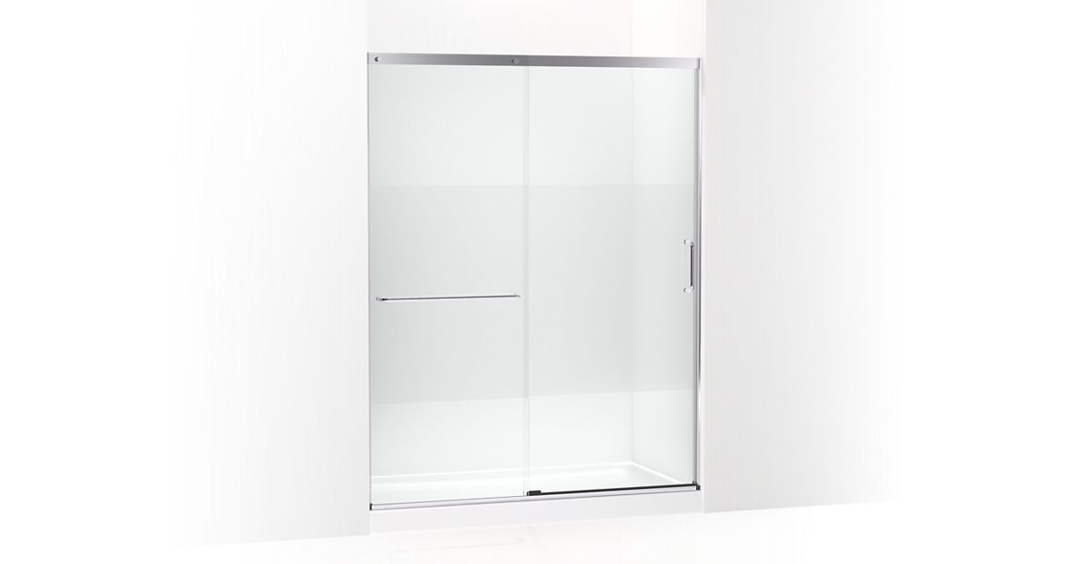 Elate Tall 595/8" Sliding Shower Door K7076158G81 KOHLER KOHLER