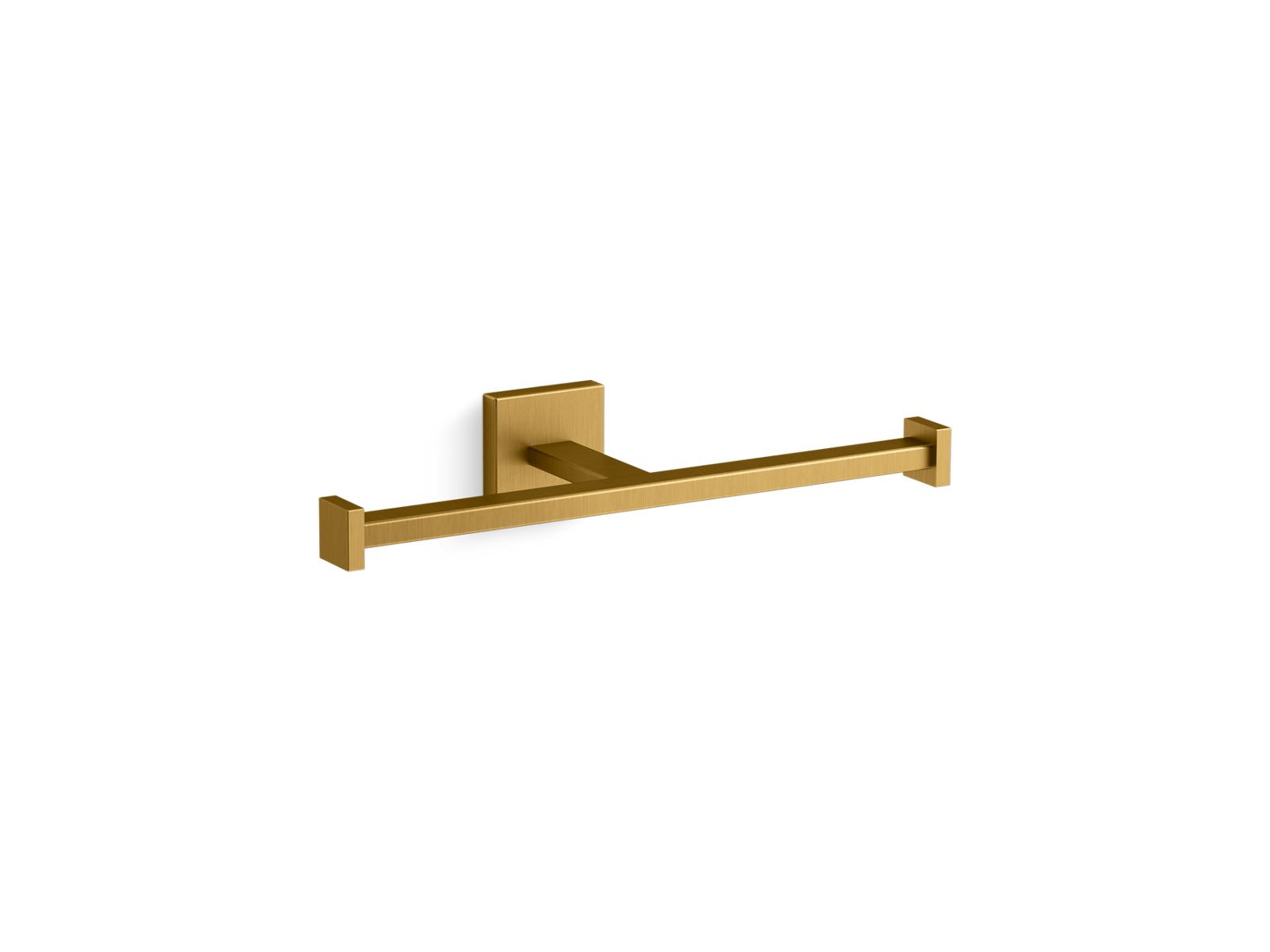 Square Double toilet paper holder