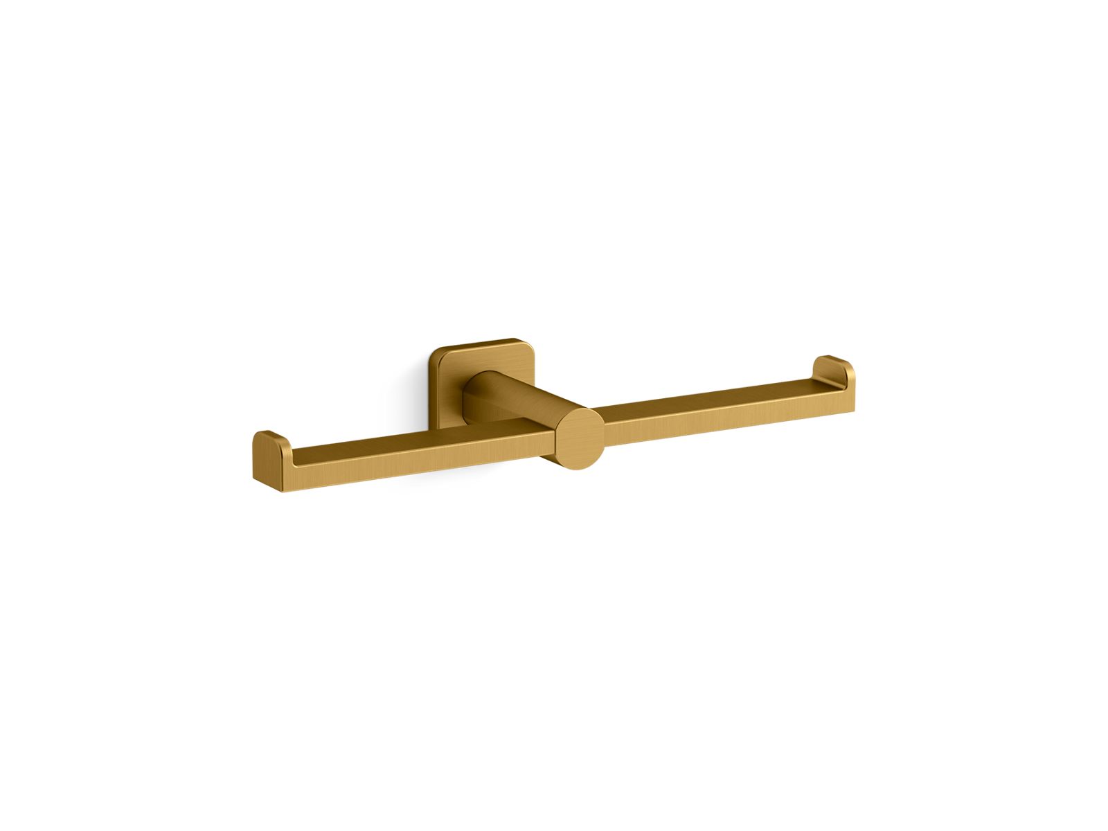 Parallel Double toilet paper holder