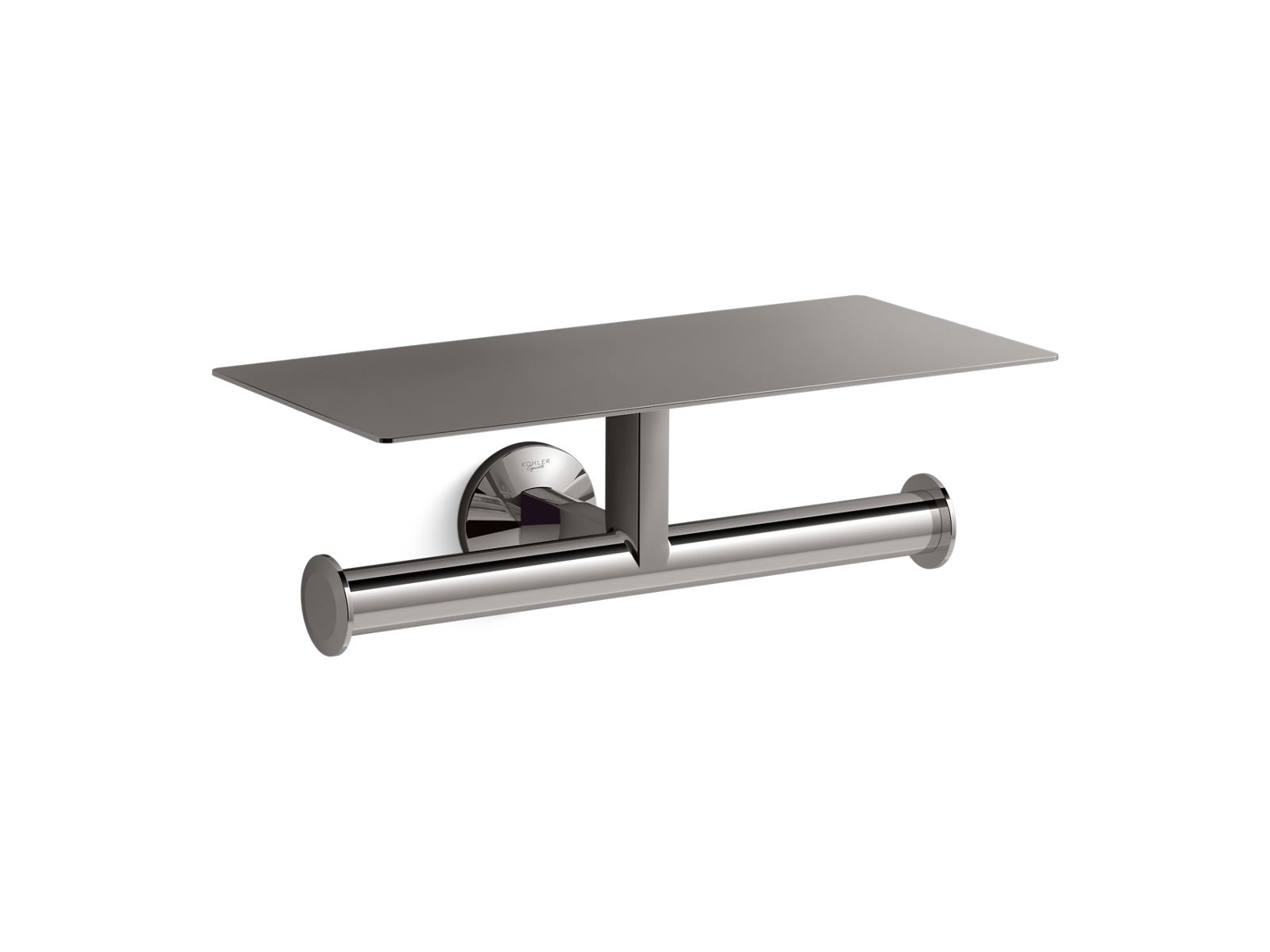 Components™ Covered double toilet paper holder | 78384T | KOHLER