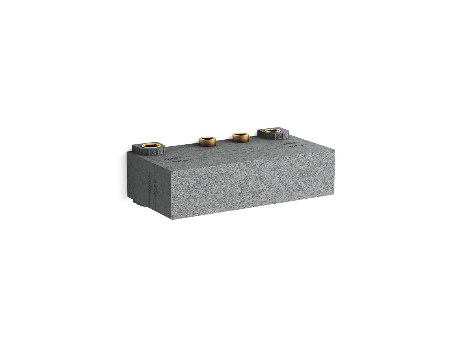 Anthem™ Three-port recessed mechanical thermostatic valve Anthem™ Three-port recessed mechanical thermostatic valve