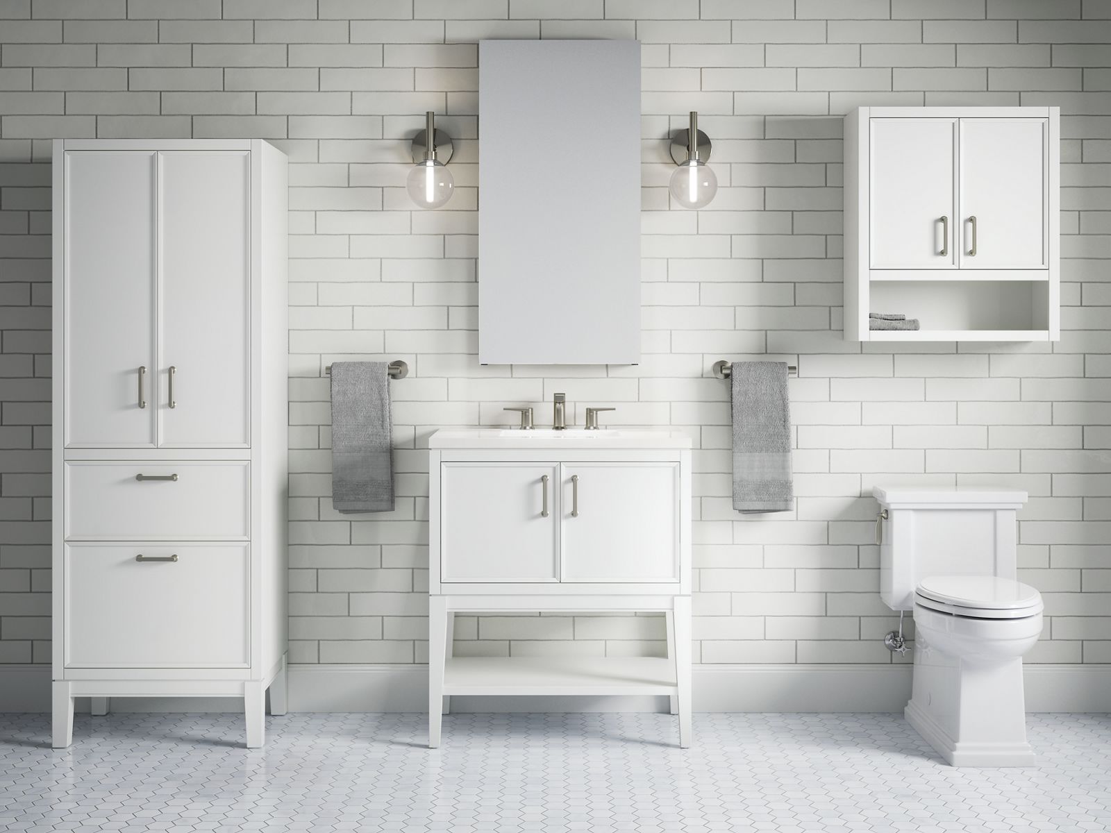 Up to 2 walls & multiple product categories visible