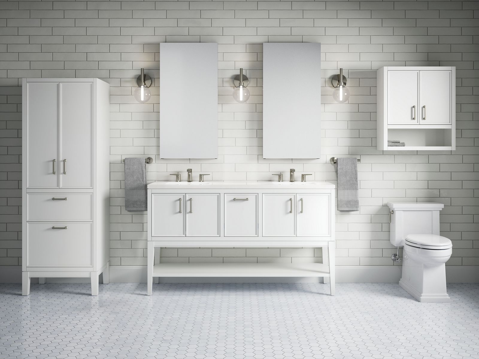 Up to 2 walls & multiple product categories visible
