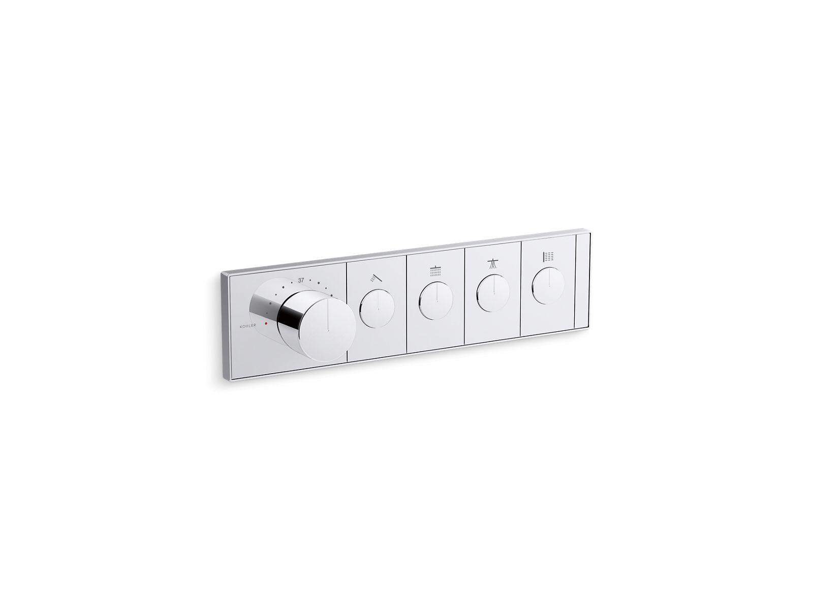 Anthem™ Four-outlet recessed mechanical thermostatic valve control