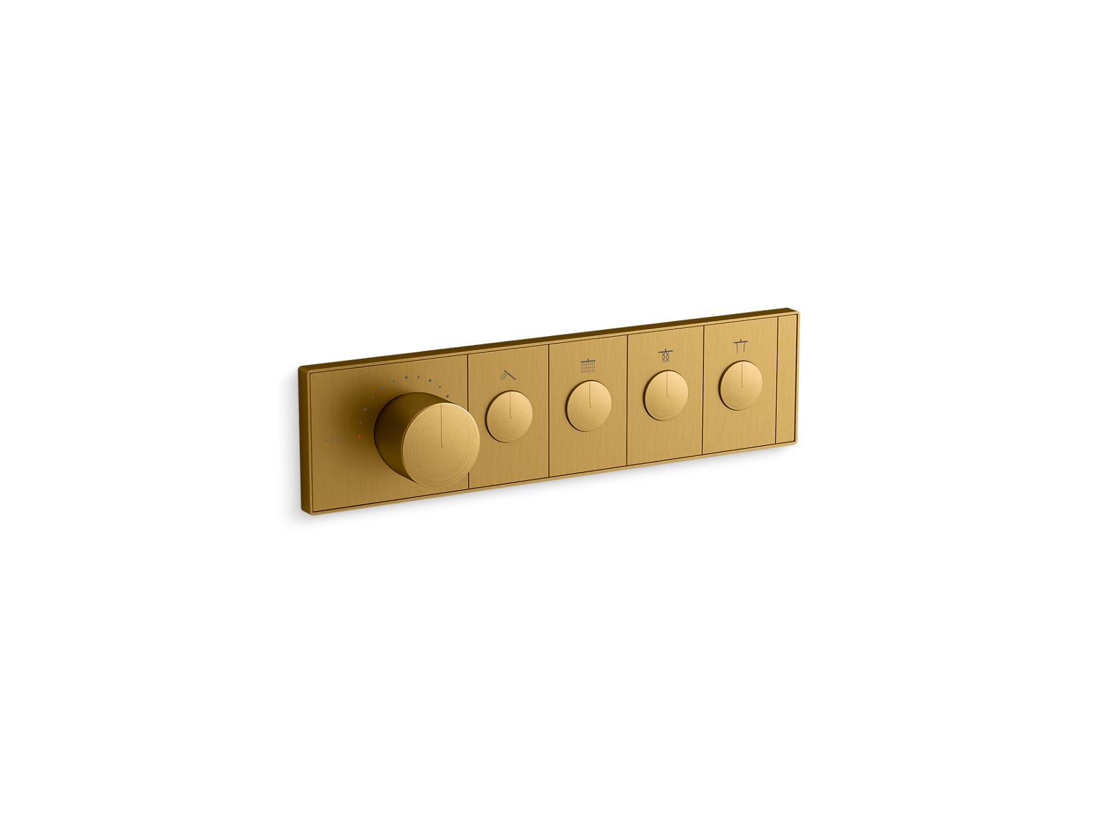 Anthem Four-outlet recessed mechanical thermostatic valve control