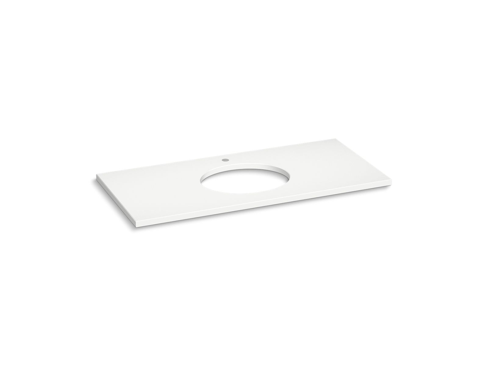 Silestone Quartz 49 Top With Oval Cutout | K-28254 | KOHLER