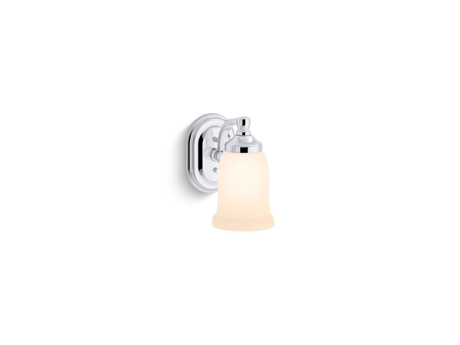 3/4 view of product with light on