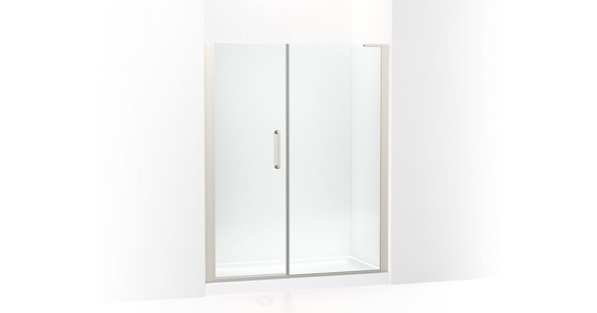 Cursiva 71 5 8 Pivot Shower Door K R707627 8l Kohler Kohler