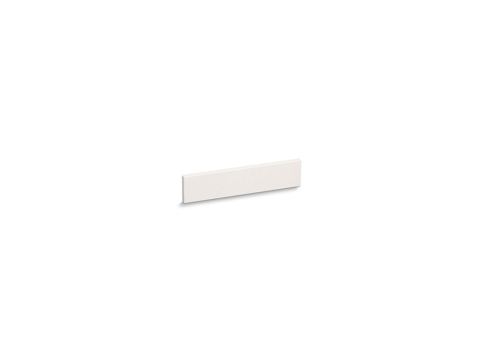 Kohler 4'' x 17.25'' quartz side splash - Calacatta