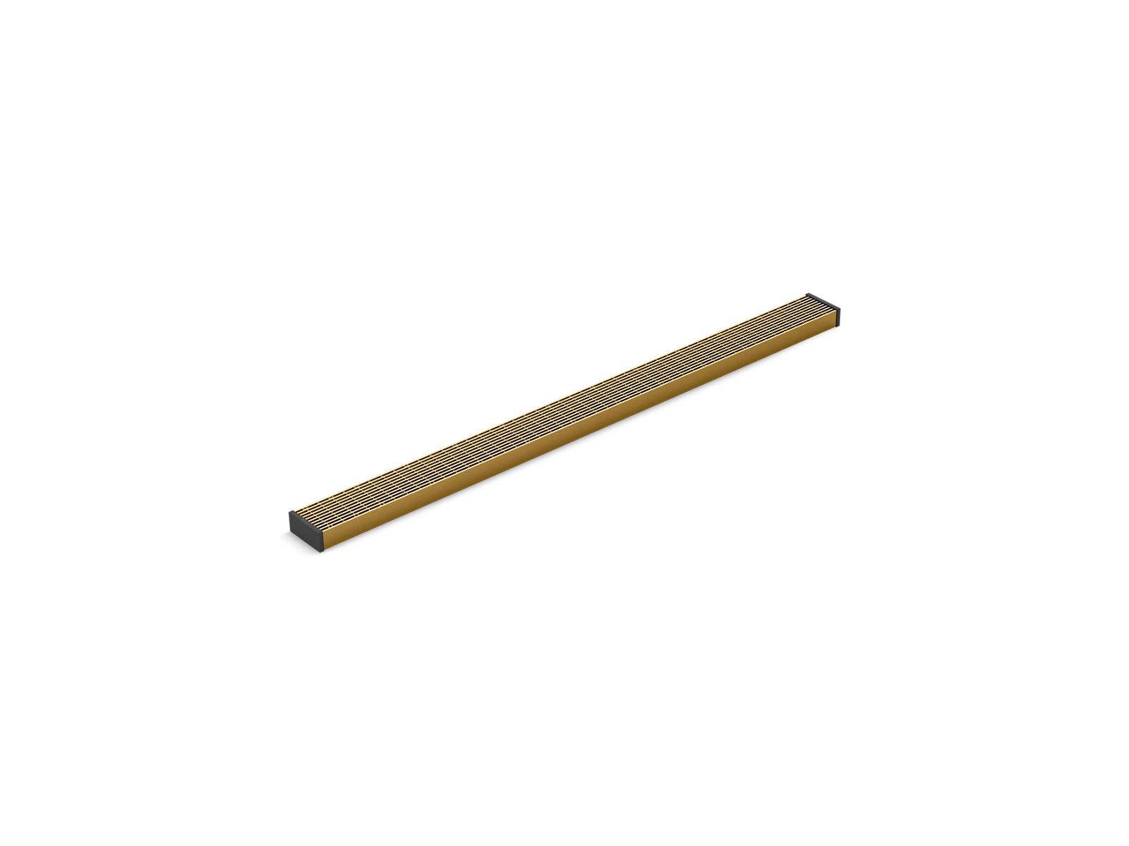 2-1/2" x 36" linear drain grate with lattice pattern
