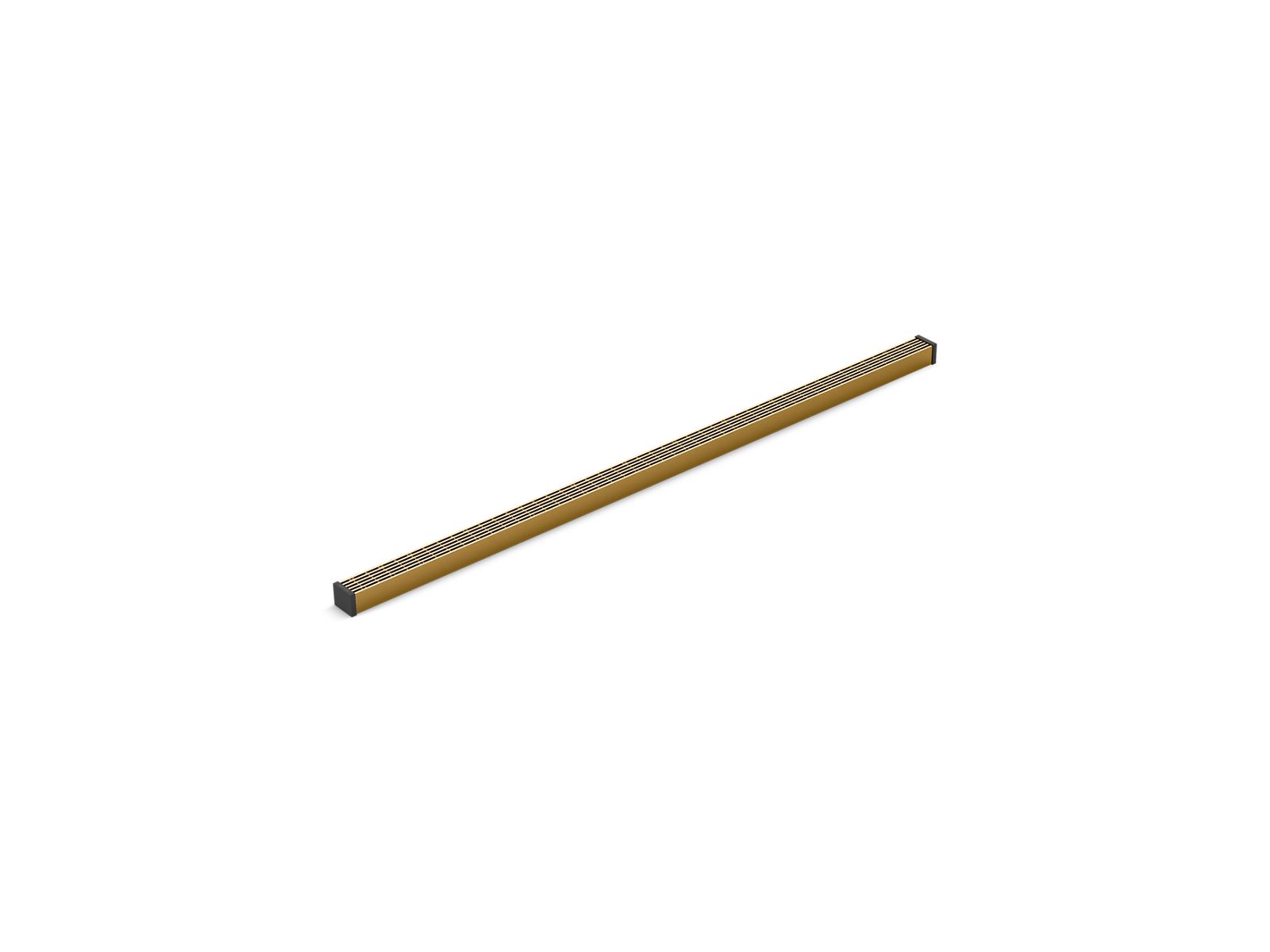 1-1/4" x 36" linear drain grate with lattice pattern