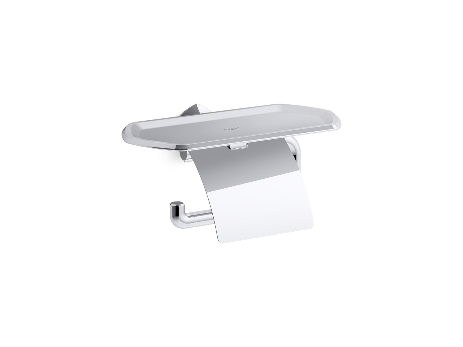 Occasion™ Covered toilet paper holder with tray | EX27068T Occasion™ Covered toilet paper holder with tray | EX27068T