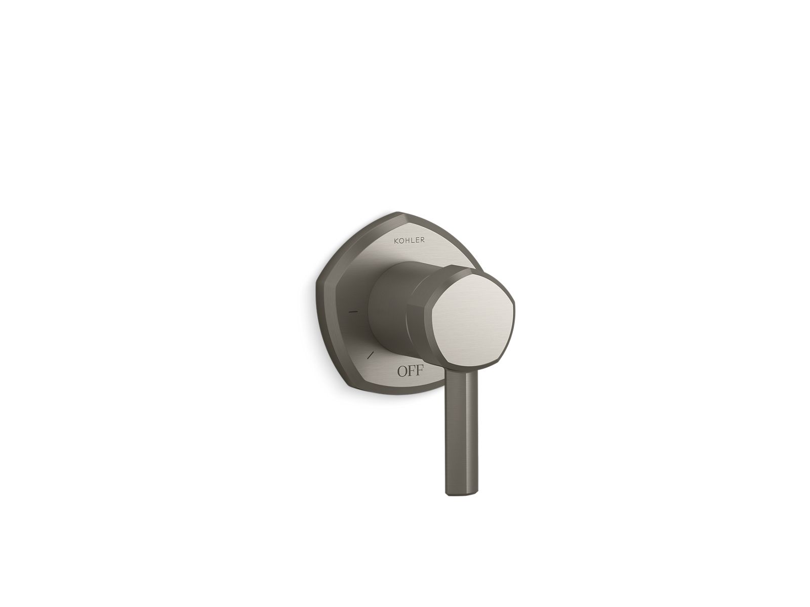Occasion MasterShower volume control valve trim with lever handle
