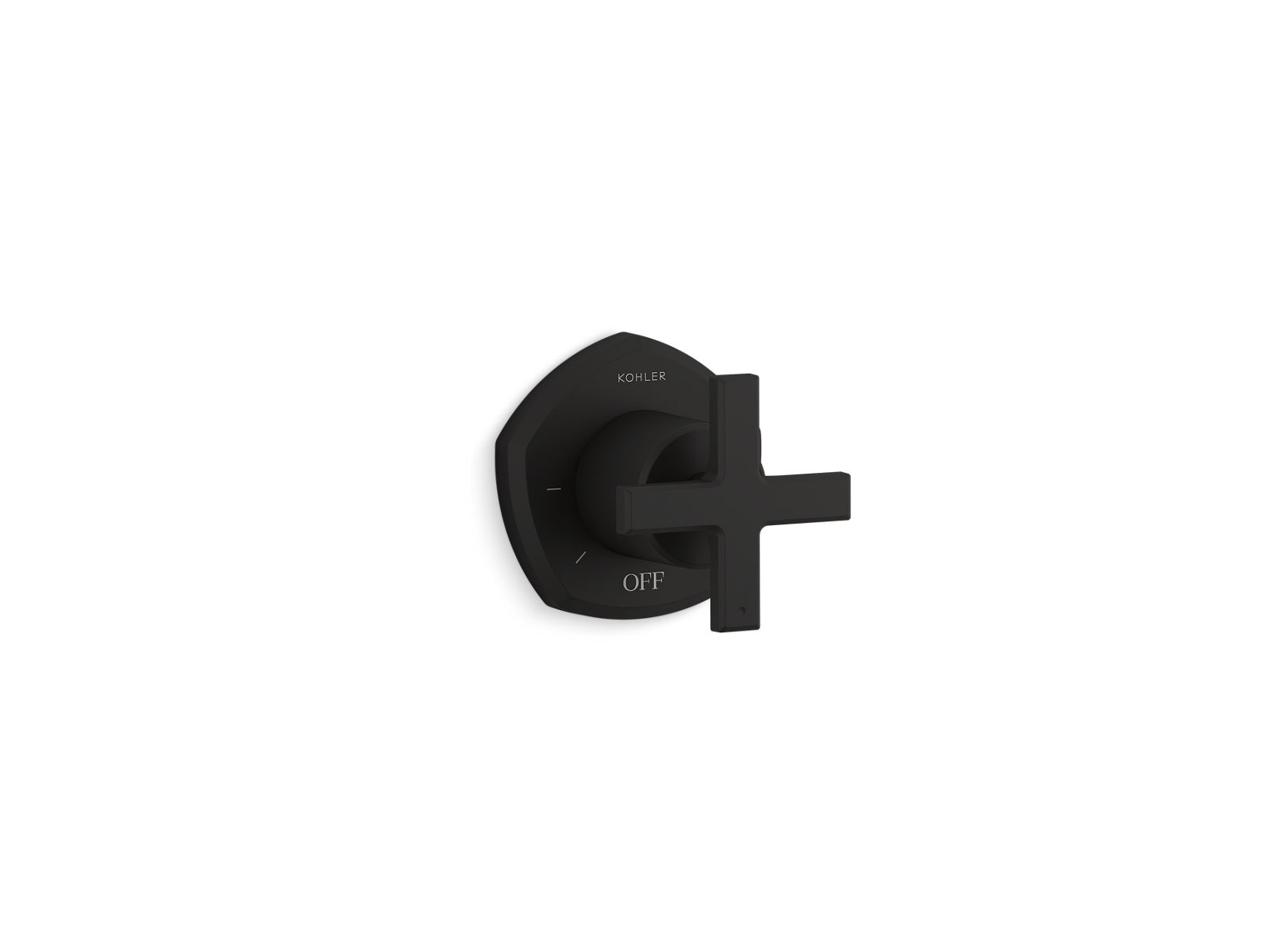 Occasion MasterShower volume control valve trim with cross handle