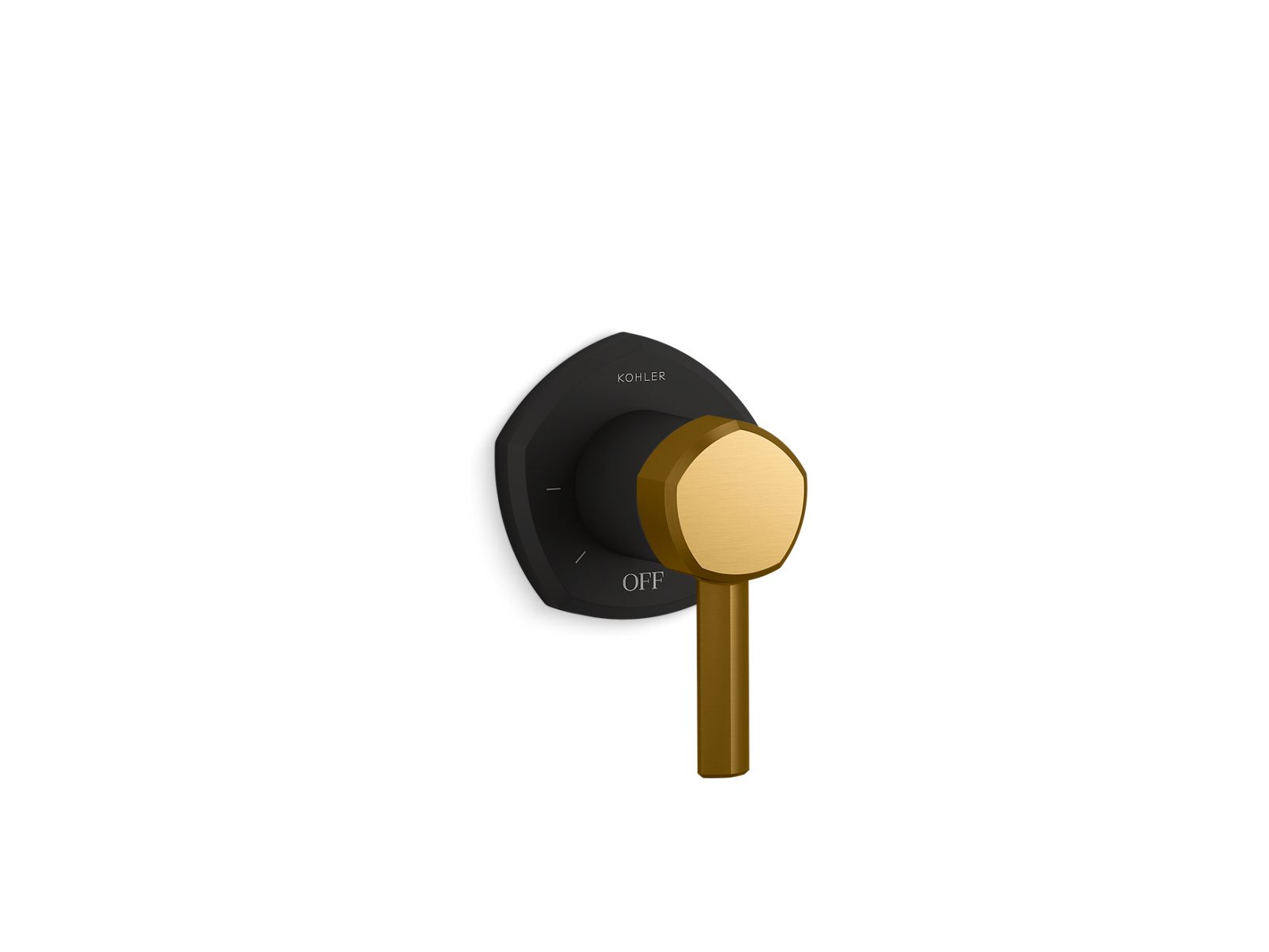 Occasion MasterShower volume control valve trim with lever handle