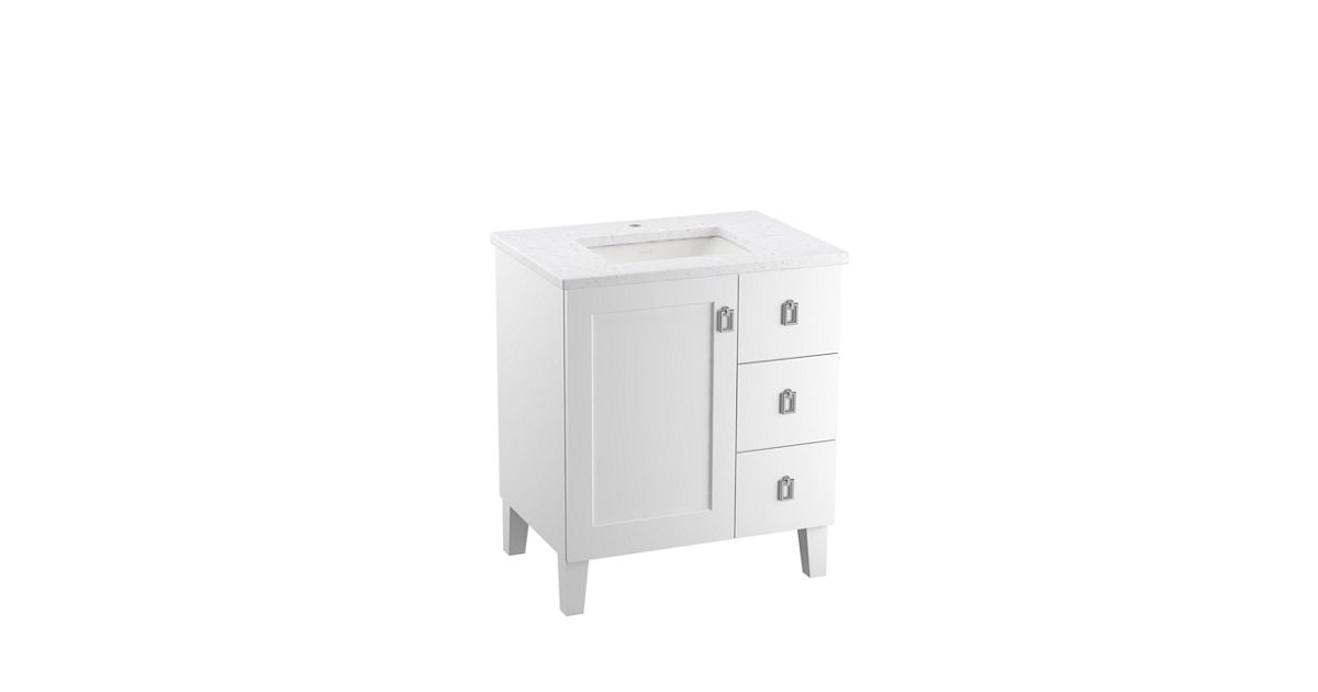 Poplin 30" Bathroom Vanity Set KCM99530BD1 KOHLER KOHLER Canada
