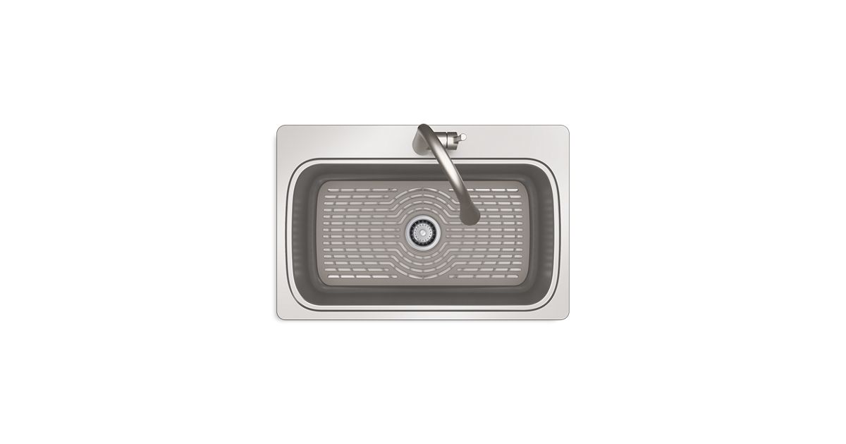 Verse TopMount Kitchen Sink Kit KRH200601PC KOHLER KOHLER Canada