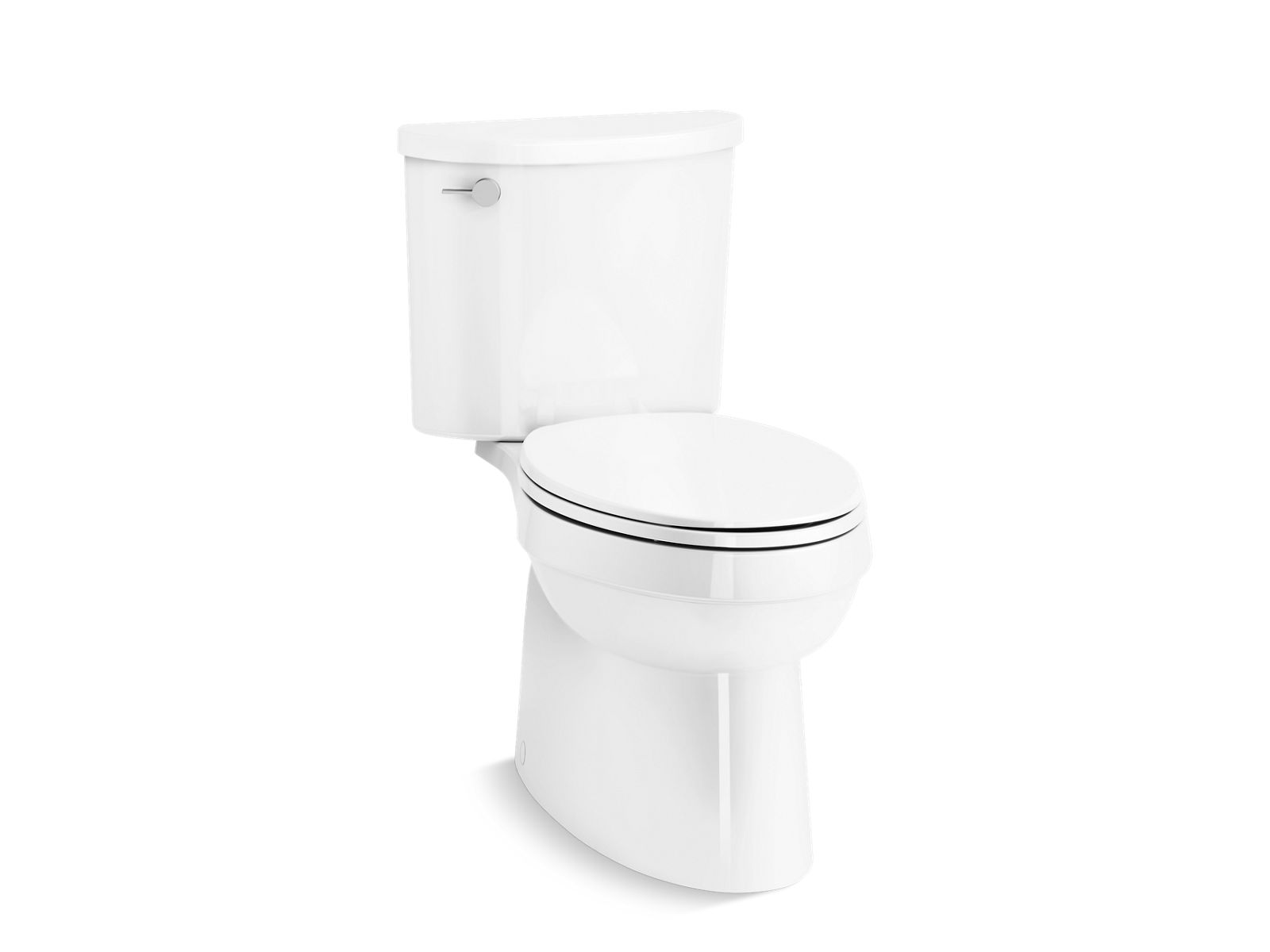 K-8699T-0 | Adair™ Two-piece compact elongated toilet with skirted ...