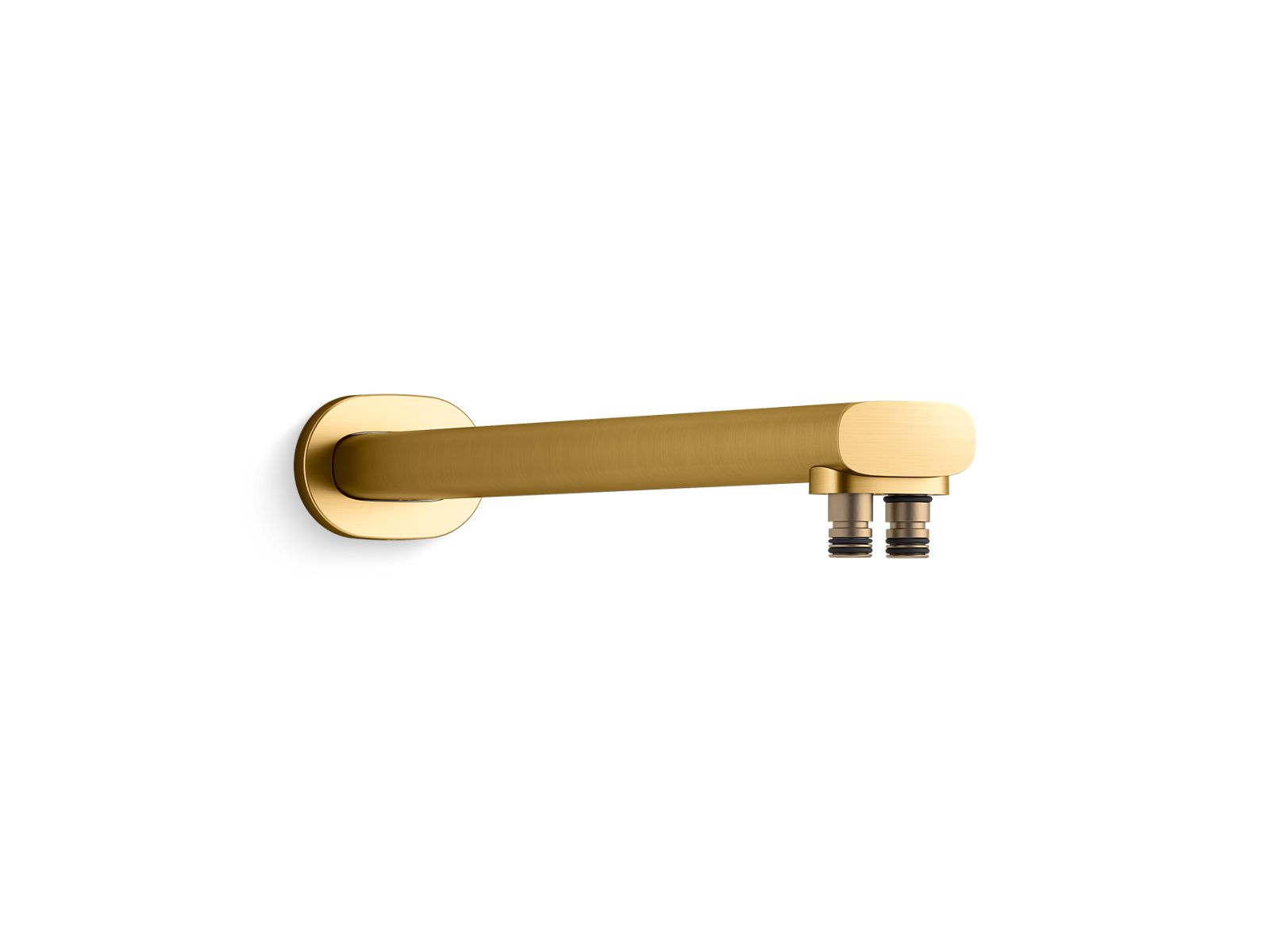 Statement™ 355 mm wall-mount two-function rainhead arm and flange ...