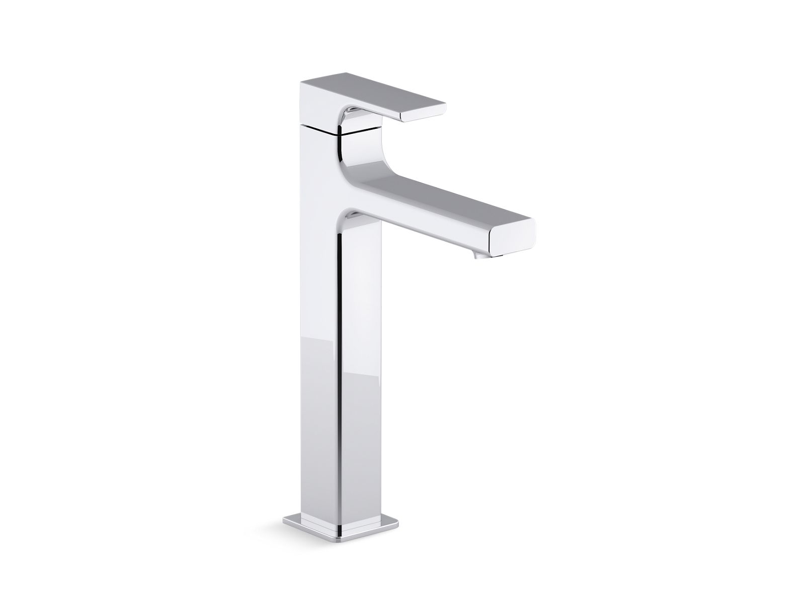 K37334IN4CP Strayt™ Tall pillar tap Studio KOHLER®