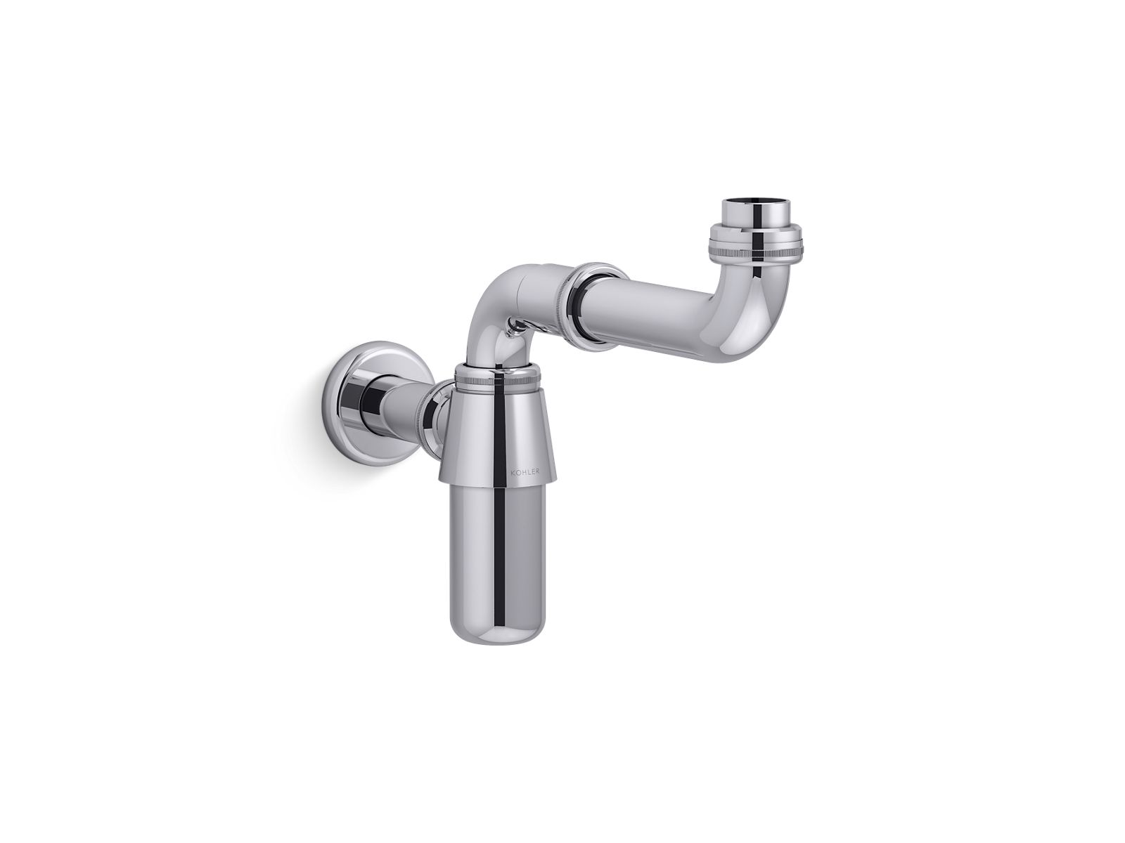 K-9362T-CP | Adjustable Wall-mounted Drain Pipe (without bathroom sink ...