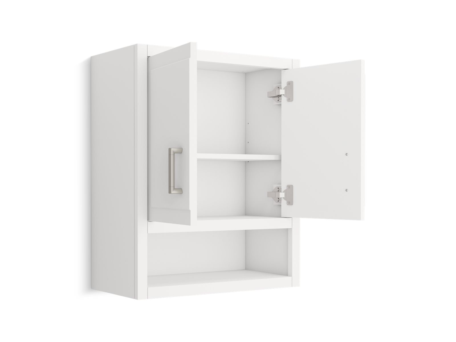 3/4 view of product with door open