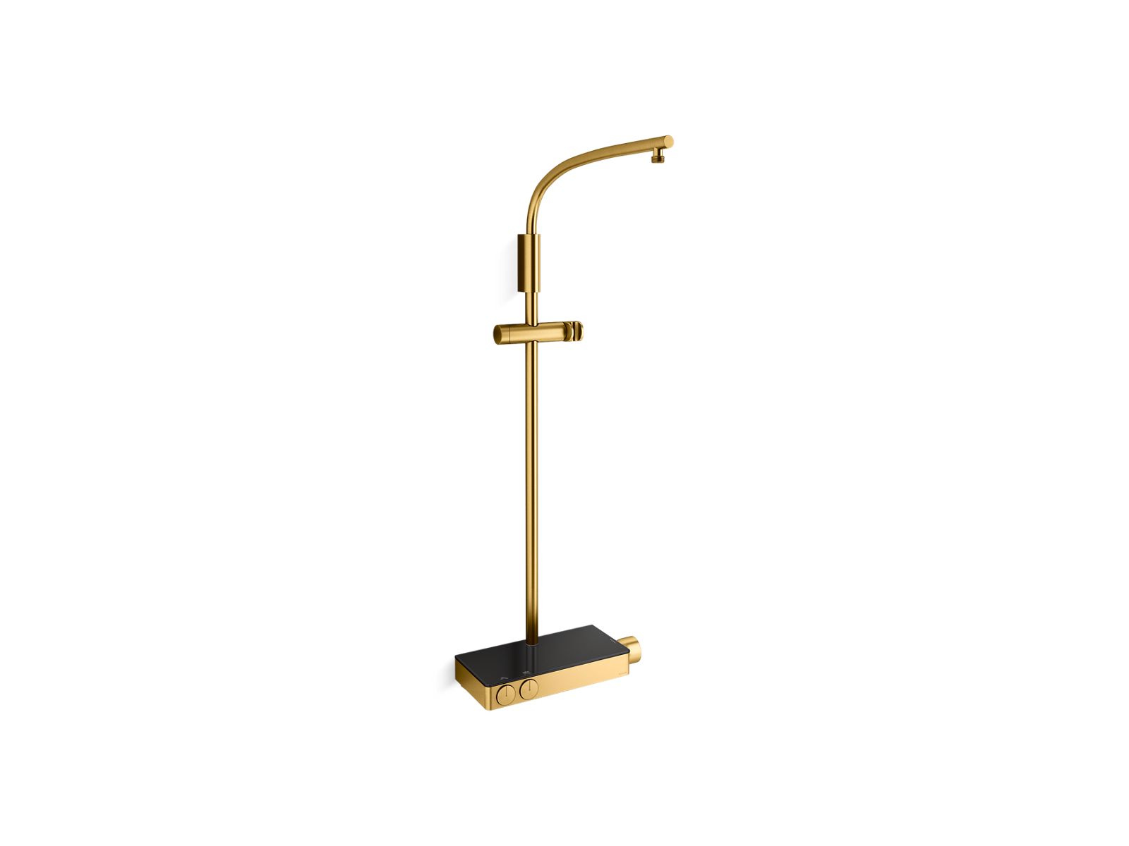 Anthem Two-way exposed thermostatic valve with shower column for rainhead and handshower